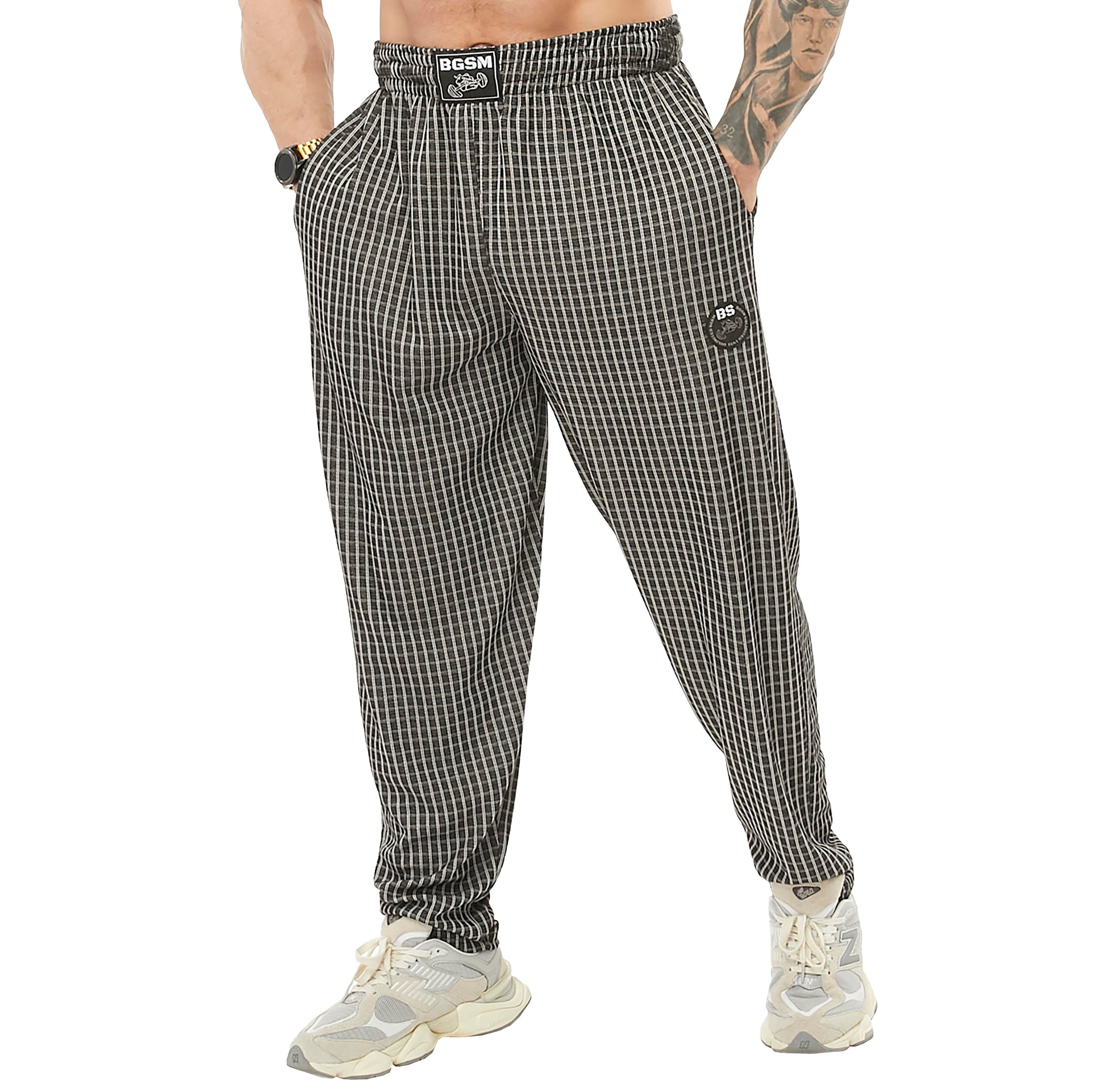 Men's Loose Fit Baggy Sweatpants with Pockets