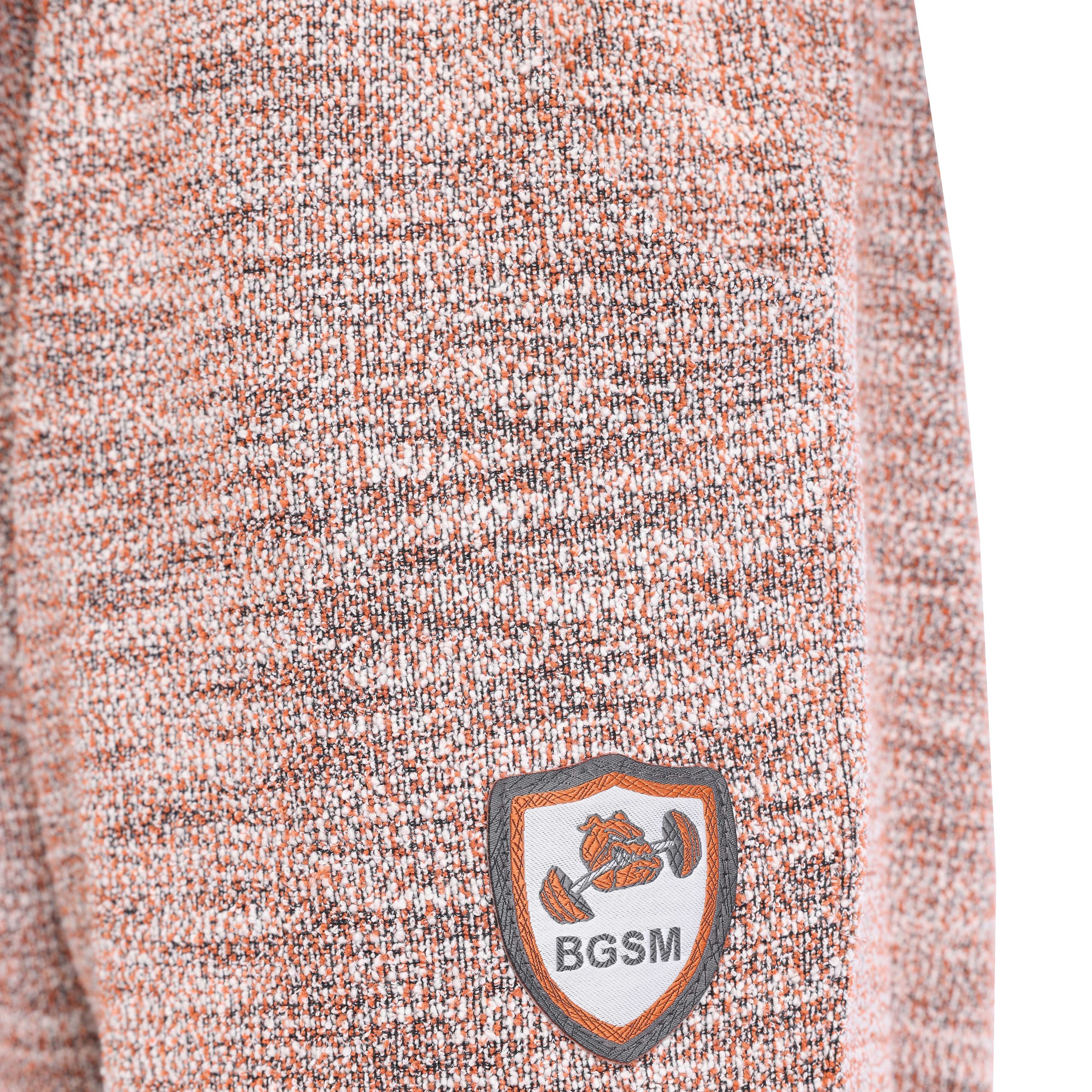 Men's Loose Fit Baggy Winter Sweatpants – Orange Melange