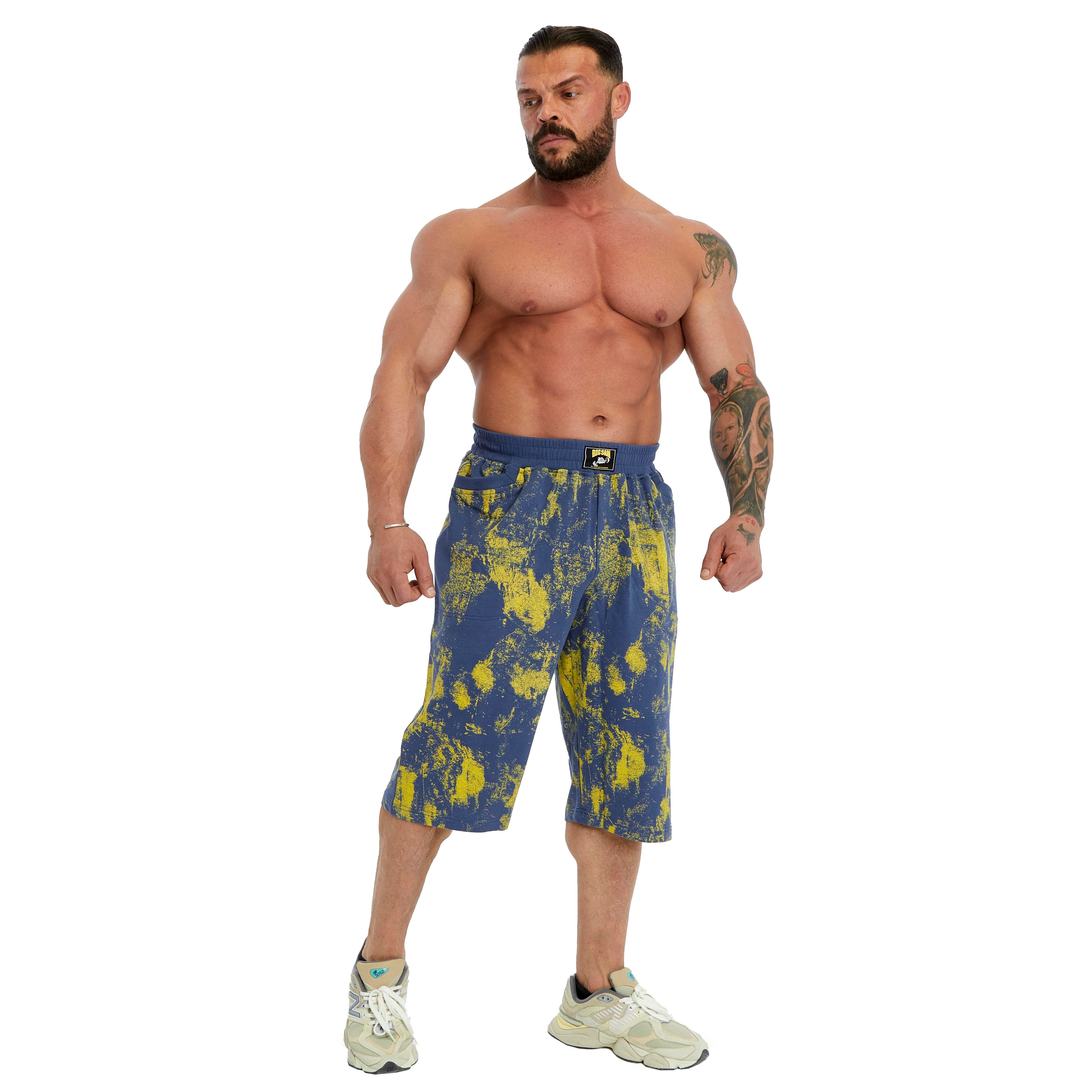 Men's Loose Fit Capri Shorts