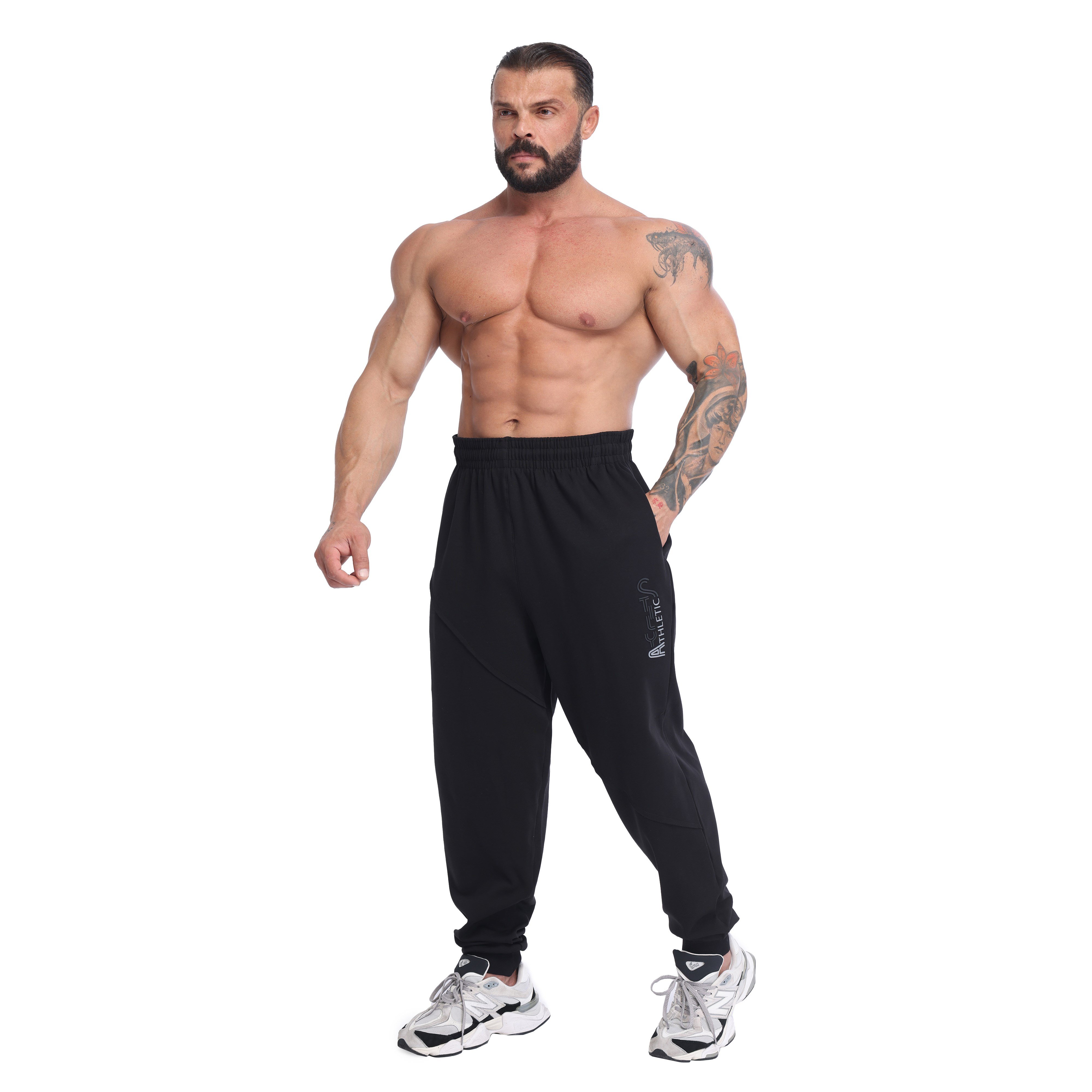 Men's Loose-Fit Cotton Jogger Sweatpants