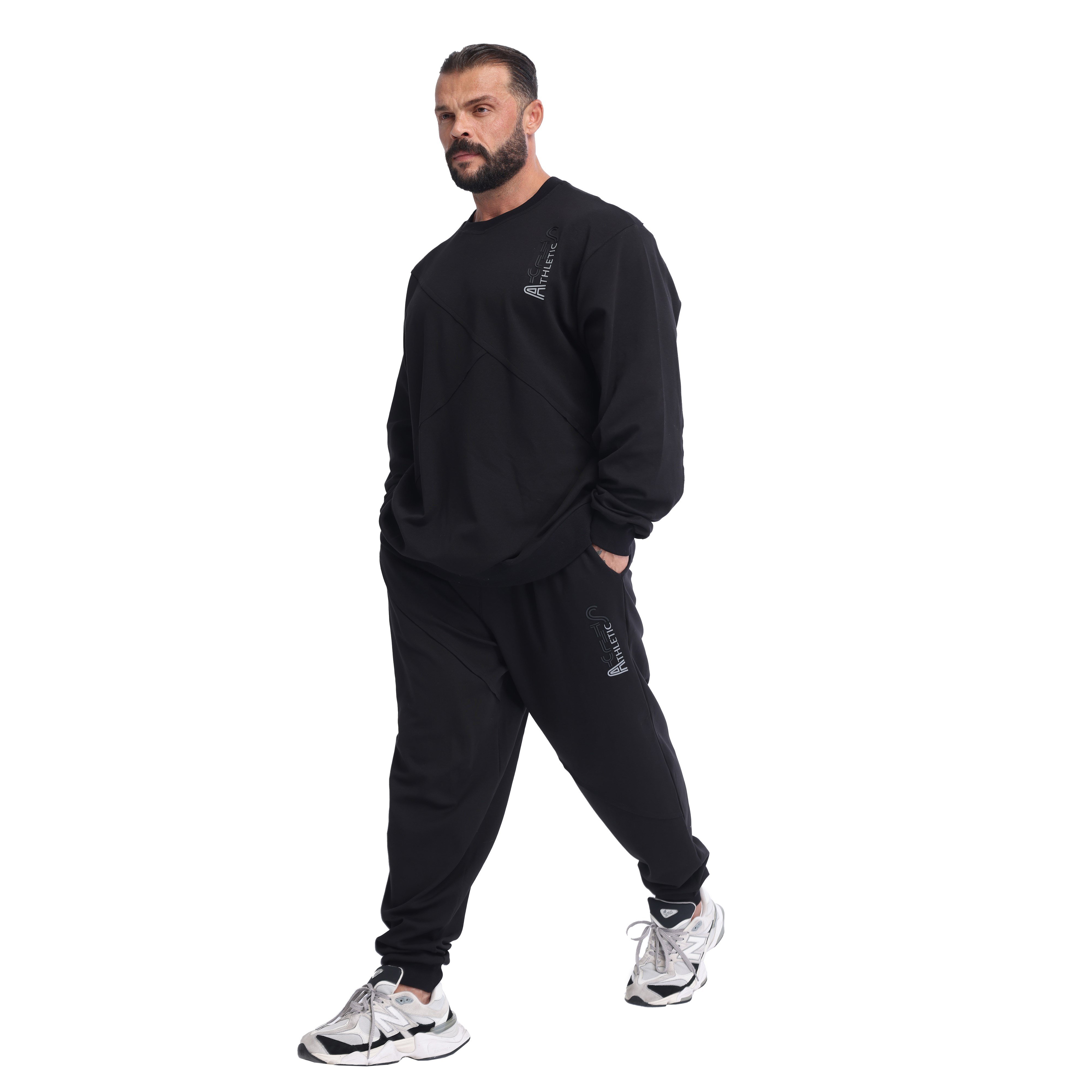 Men's Loose-Fit Cotton Jogger Sweatpants