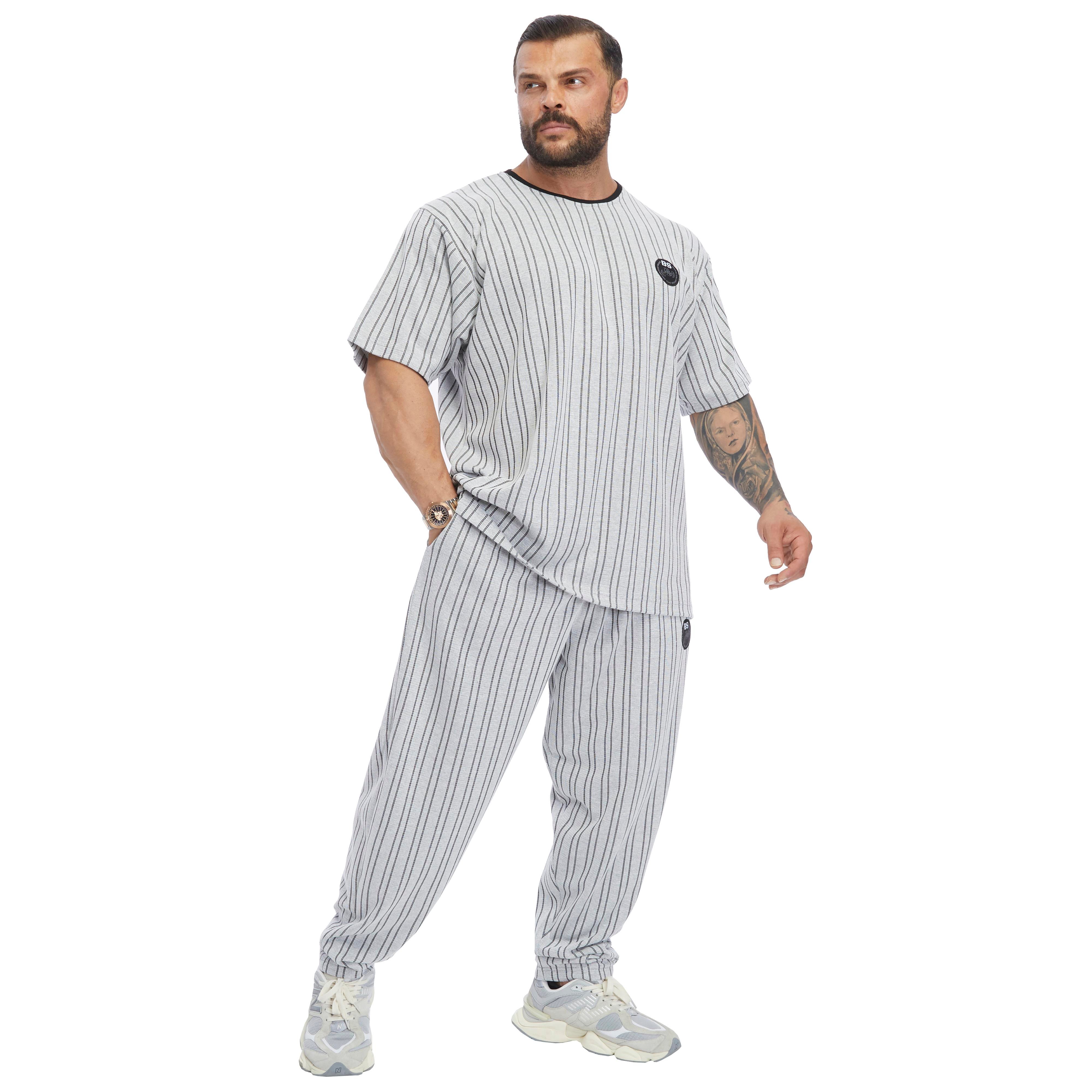 Men's Loose Fit Cotton Sweatpants with Pockets