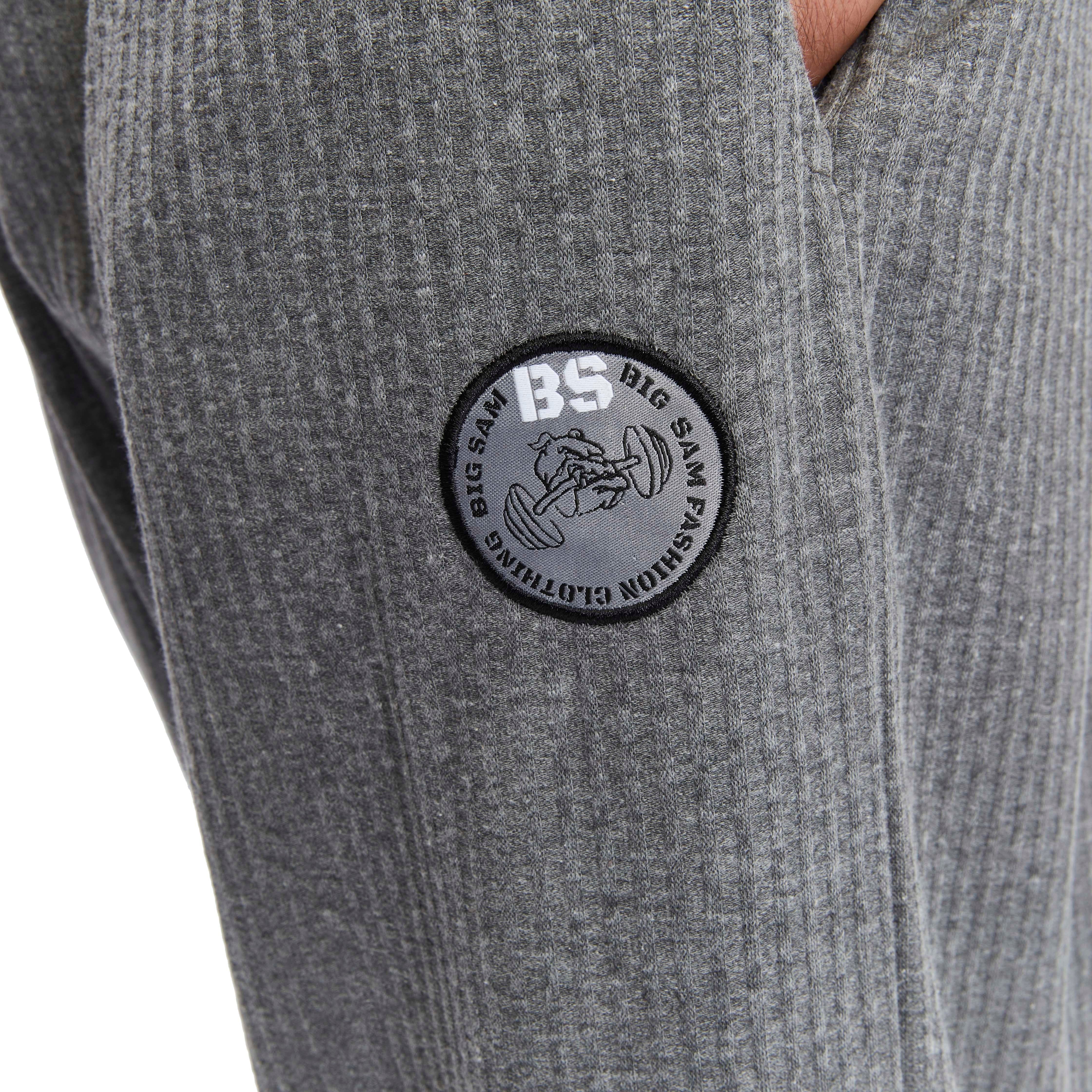 Men's Loose Fit Cotton Sweatpants with Pockets