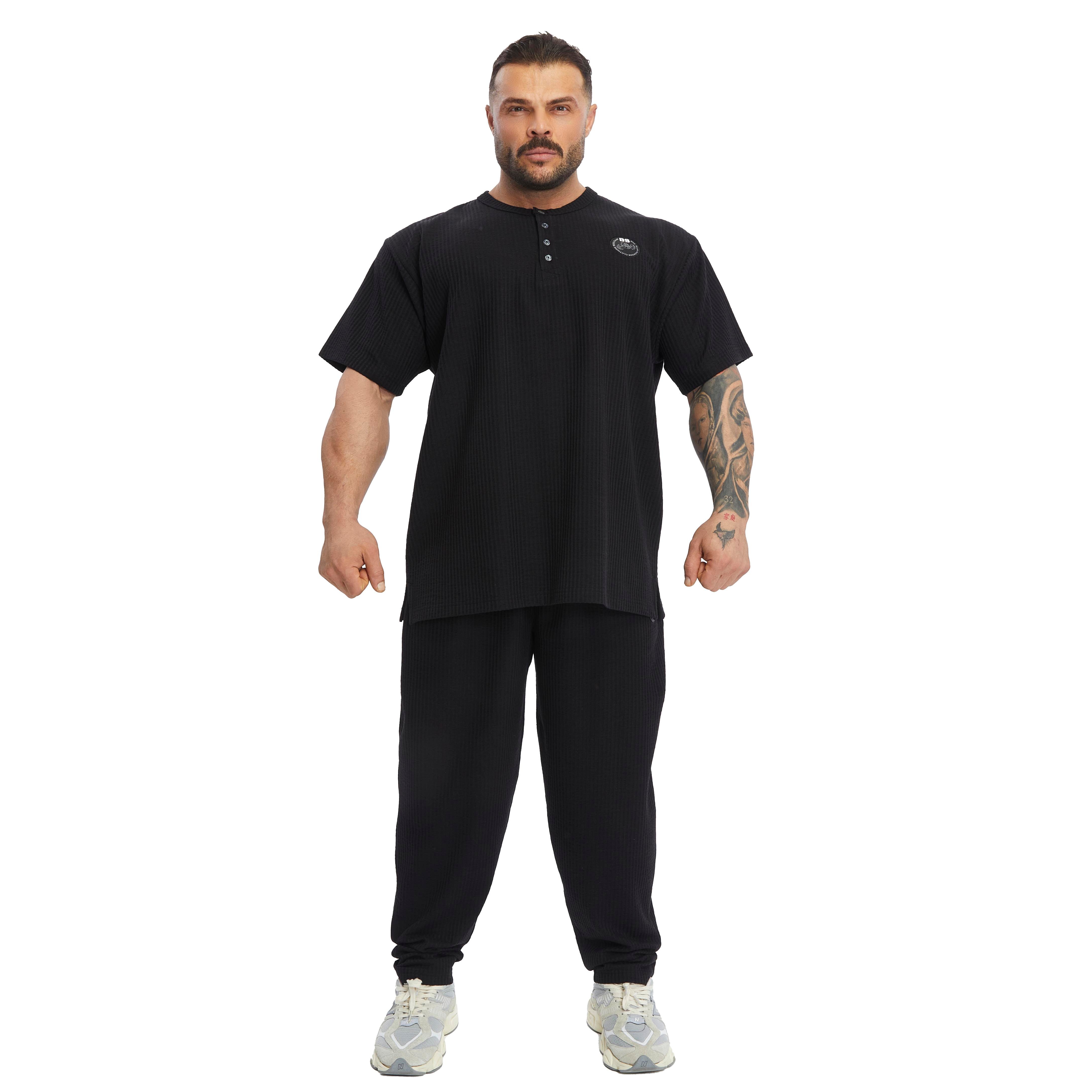 Men's Loose Fit Cotton Sweatpants with Pockets