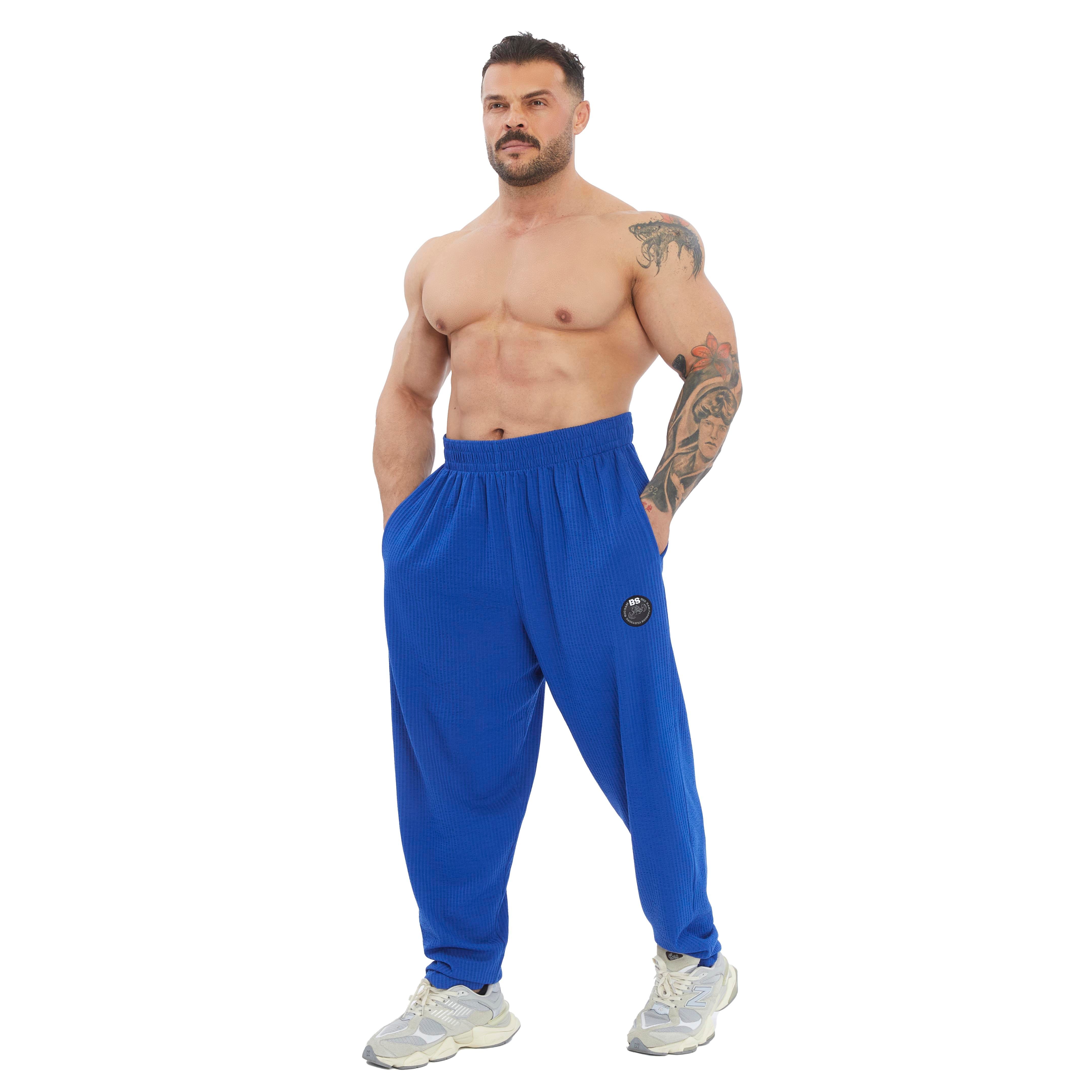 Men's Loose Fit Cotton Sweatpants with Pockets