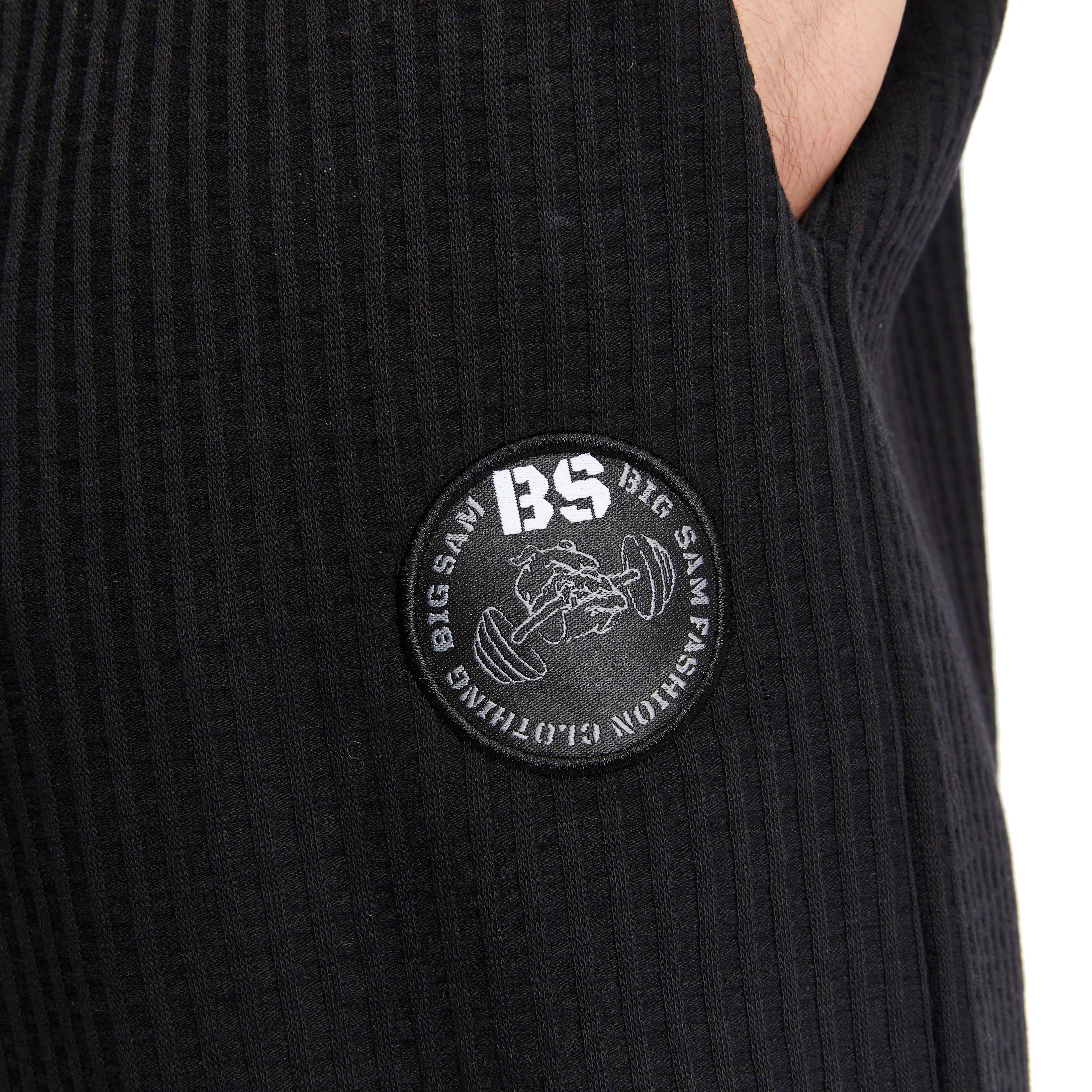 Men's Loose Fit Cotton Sweatpants with Pockets