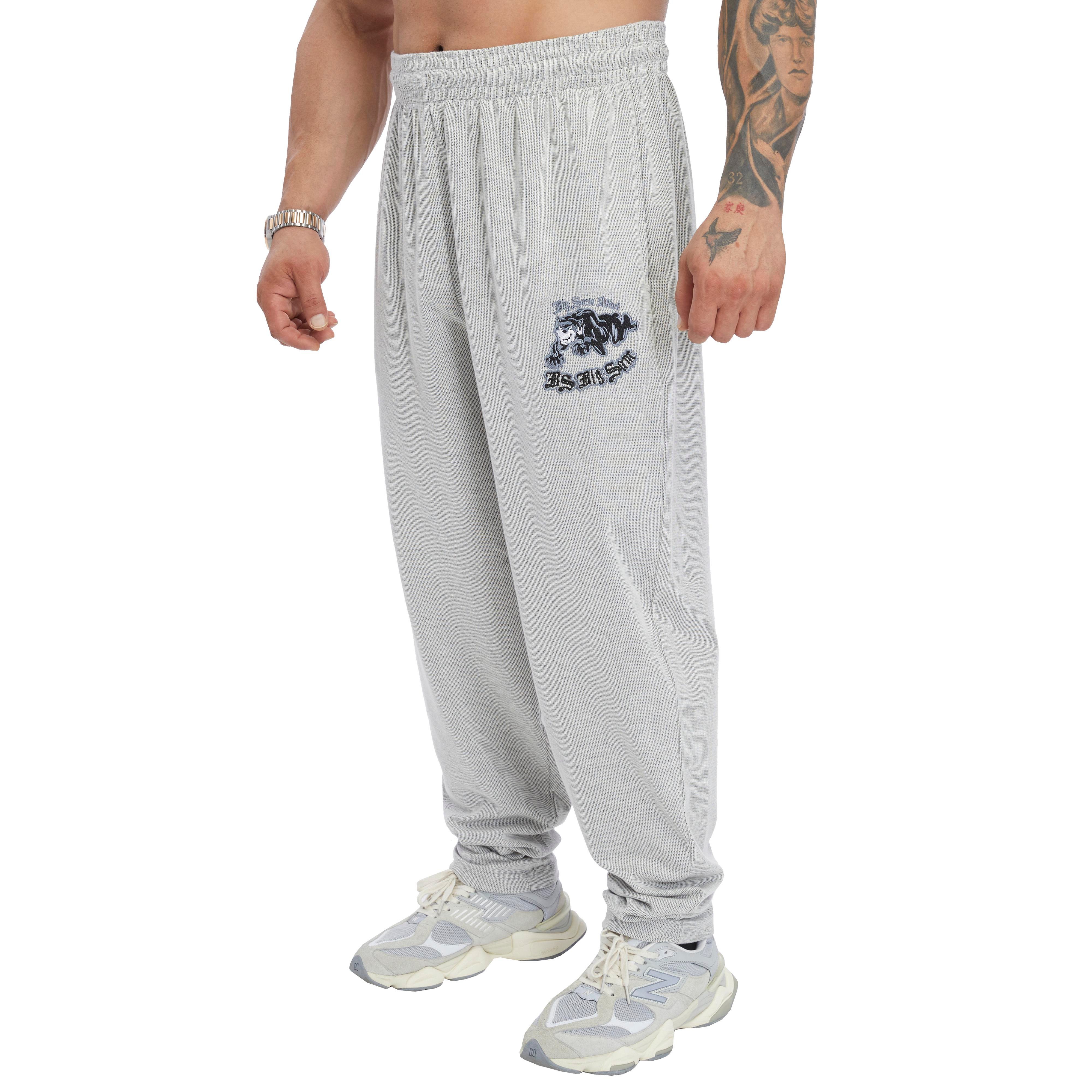 Men's Loose Fit Cotton Sweatpants with Pockets