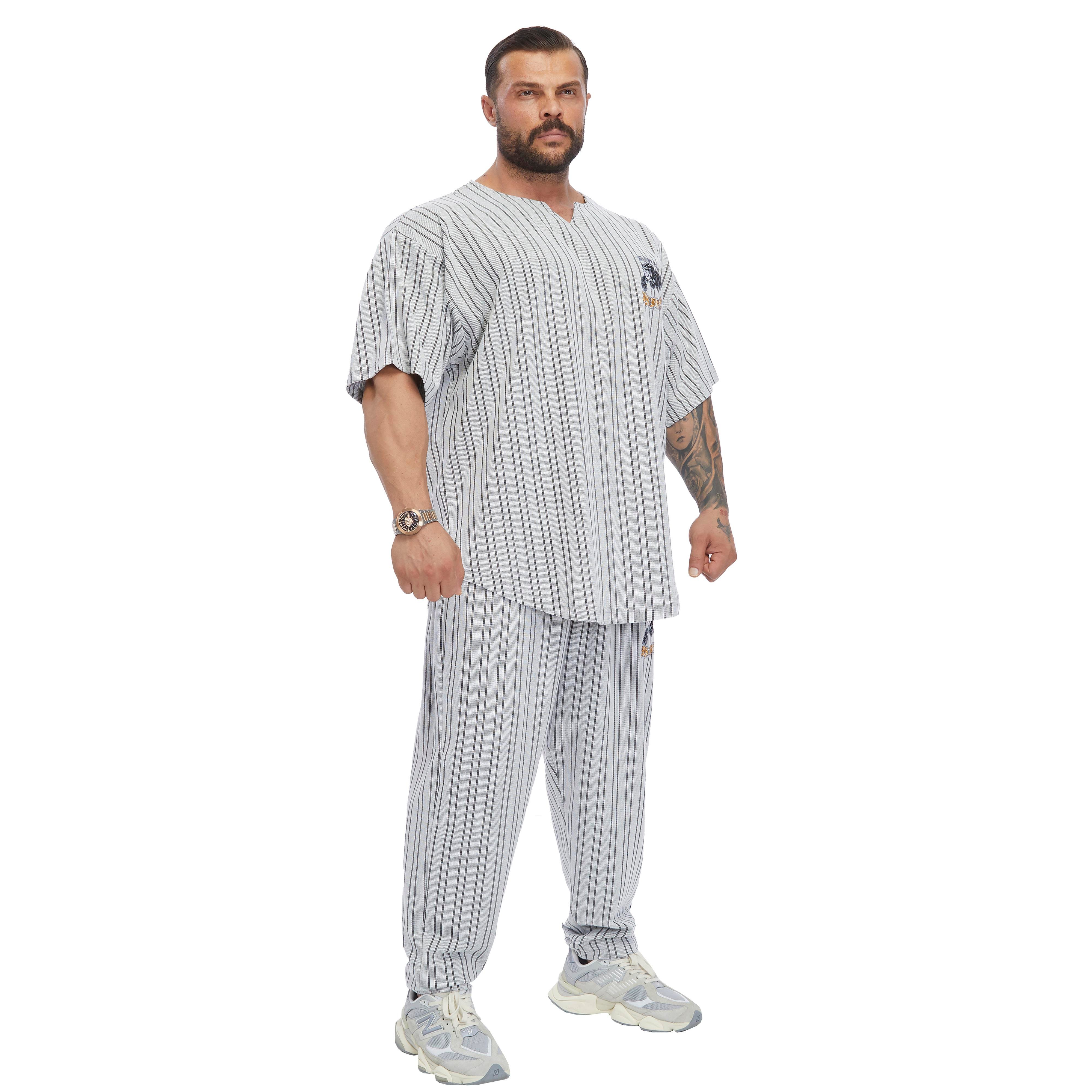 Men's Loose Fit Cotton Sweatpants with Pockets