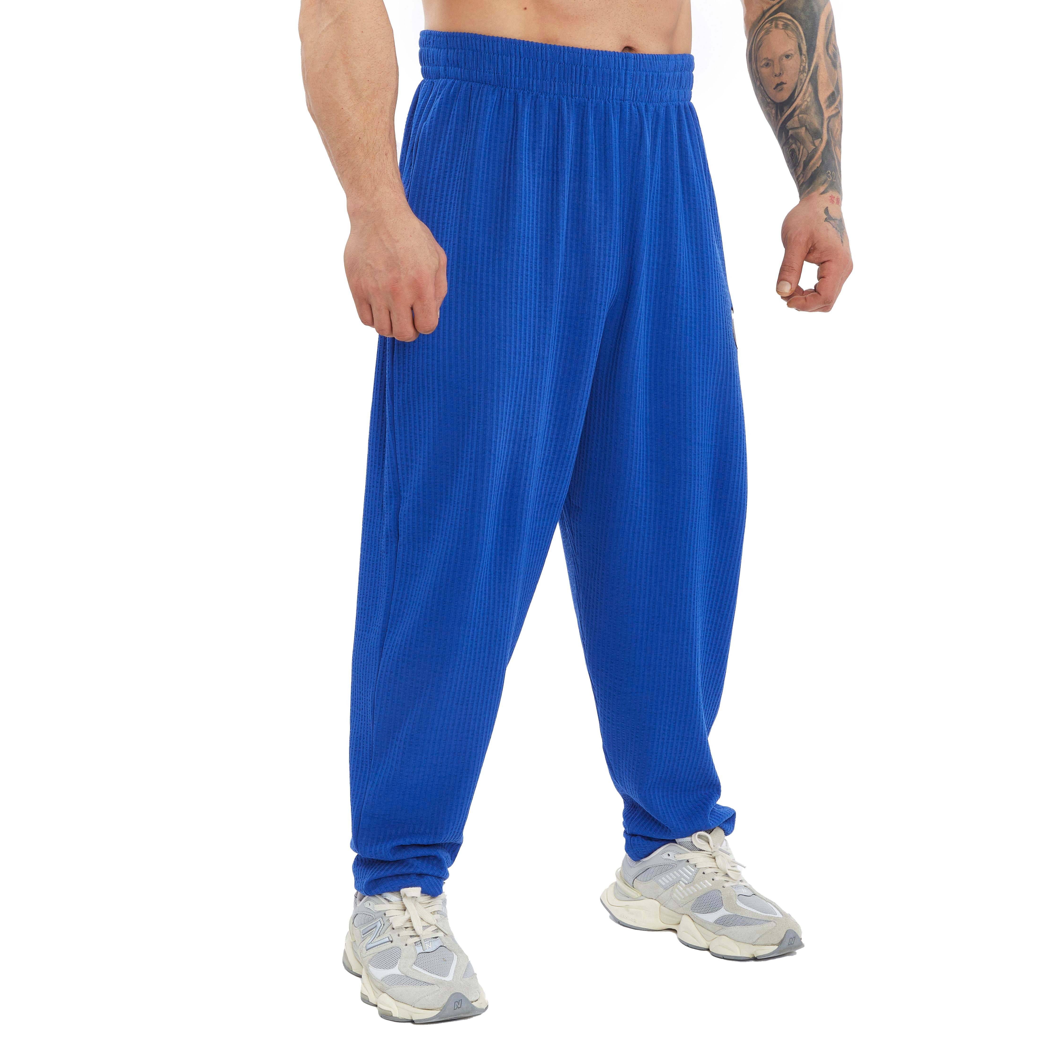 Men's Loose Fit Cotton Sweatpants with Pockets