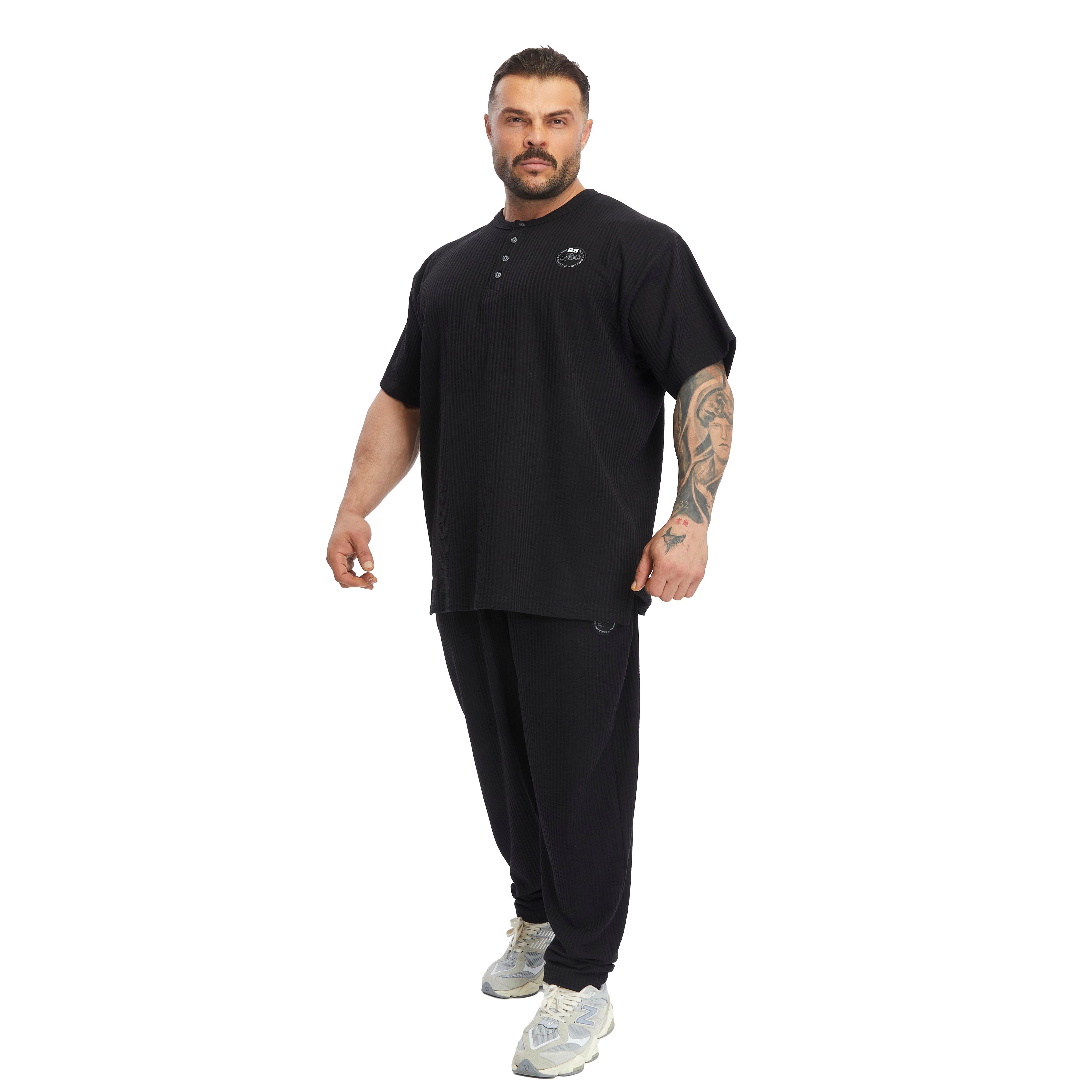 Men's Loose Fit Cotton Sweatpants with Pockets