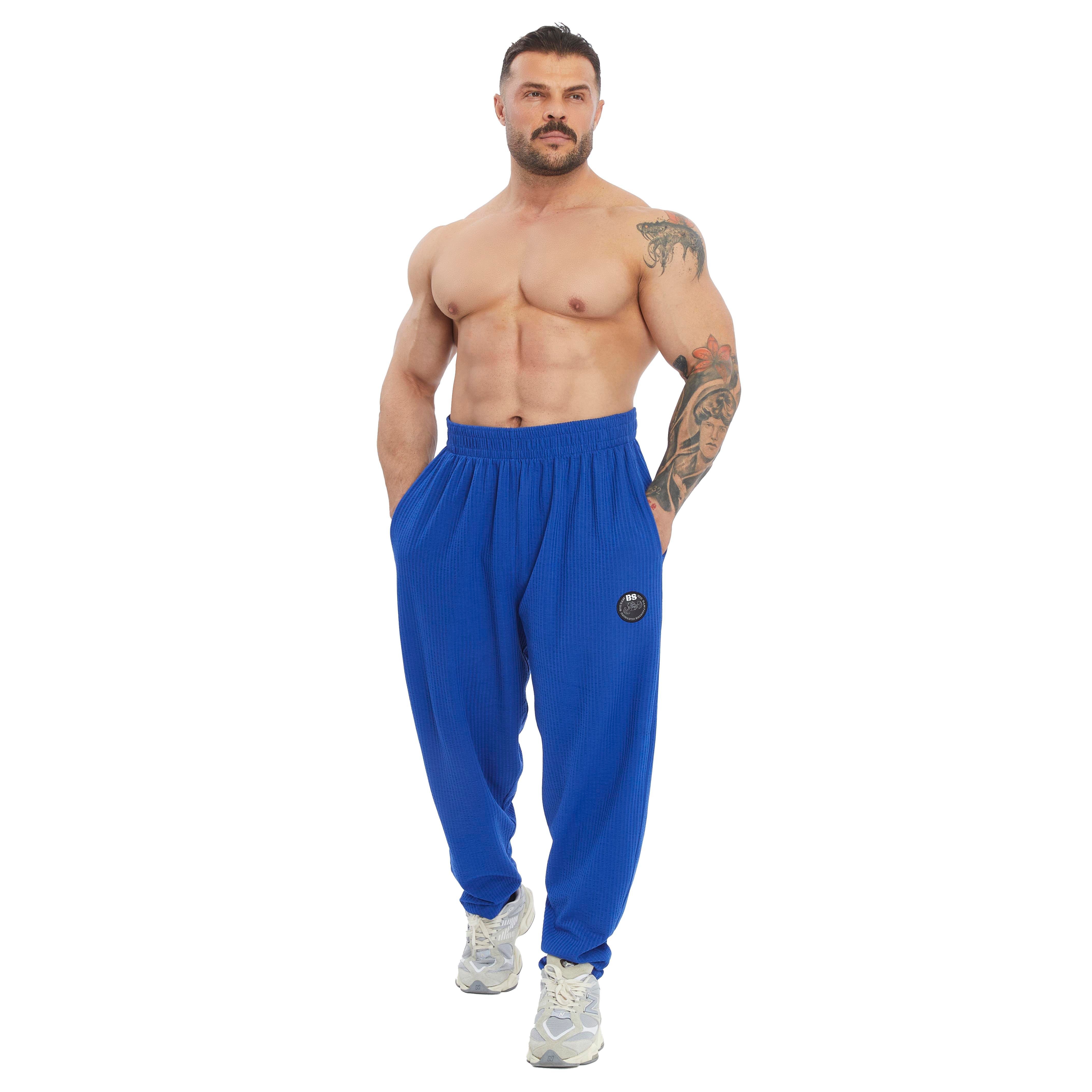Men's Loose Fit Cotton Sweatpants with Pockets