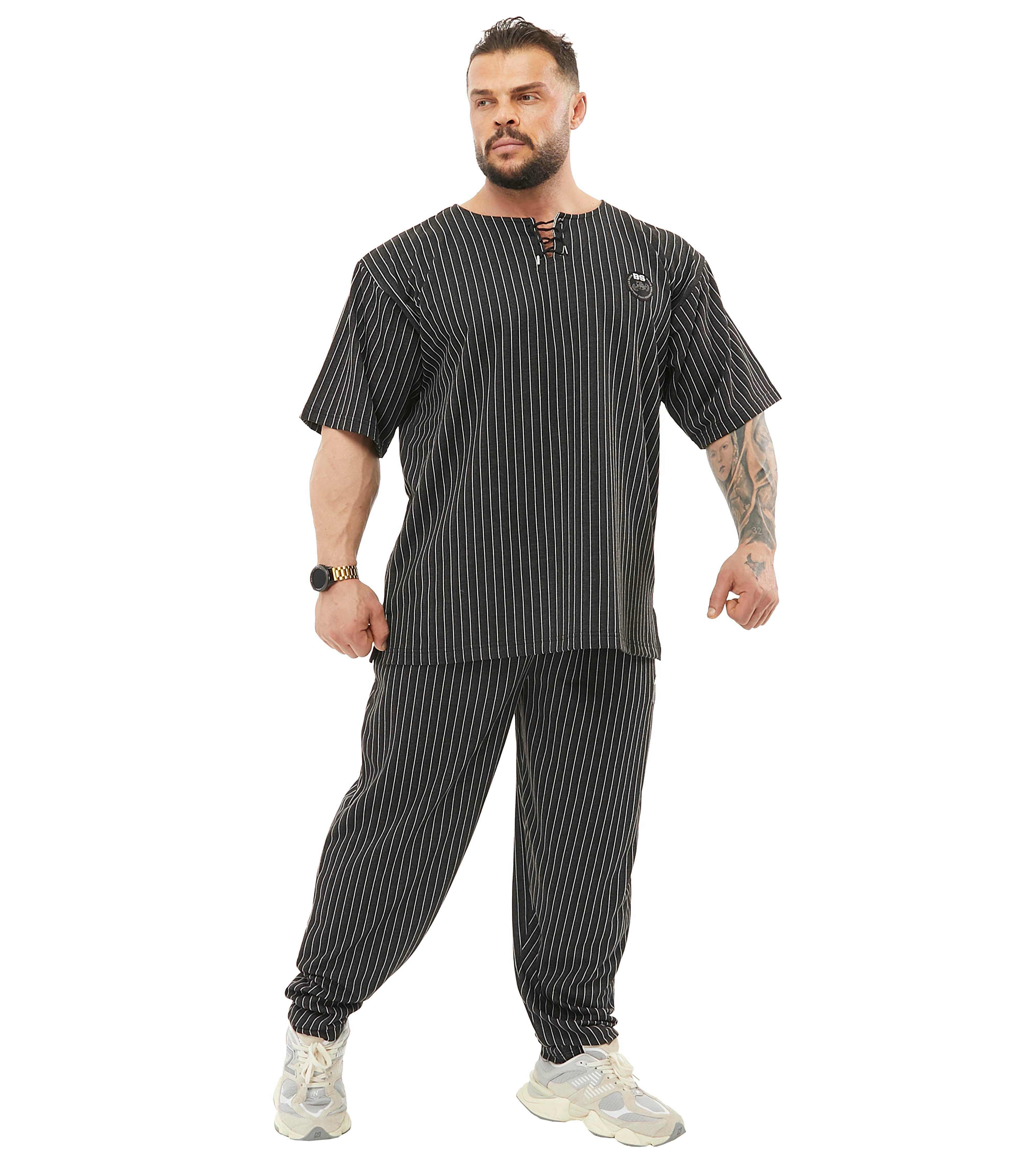 Men's Loose Fit Gym Sweatpants with Zippered Pockets