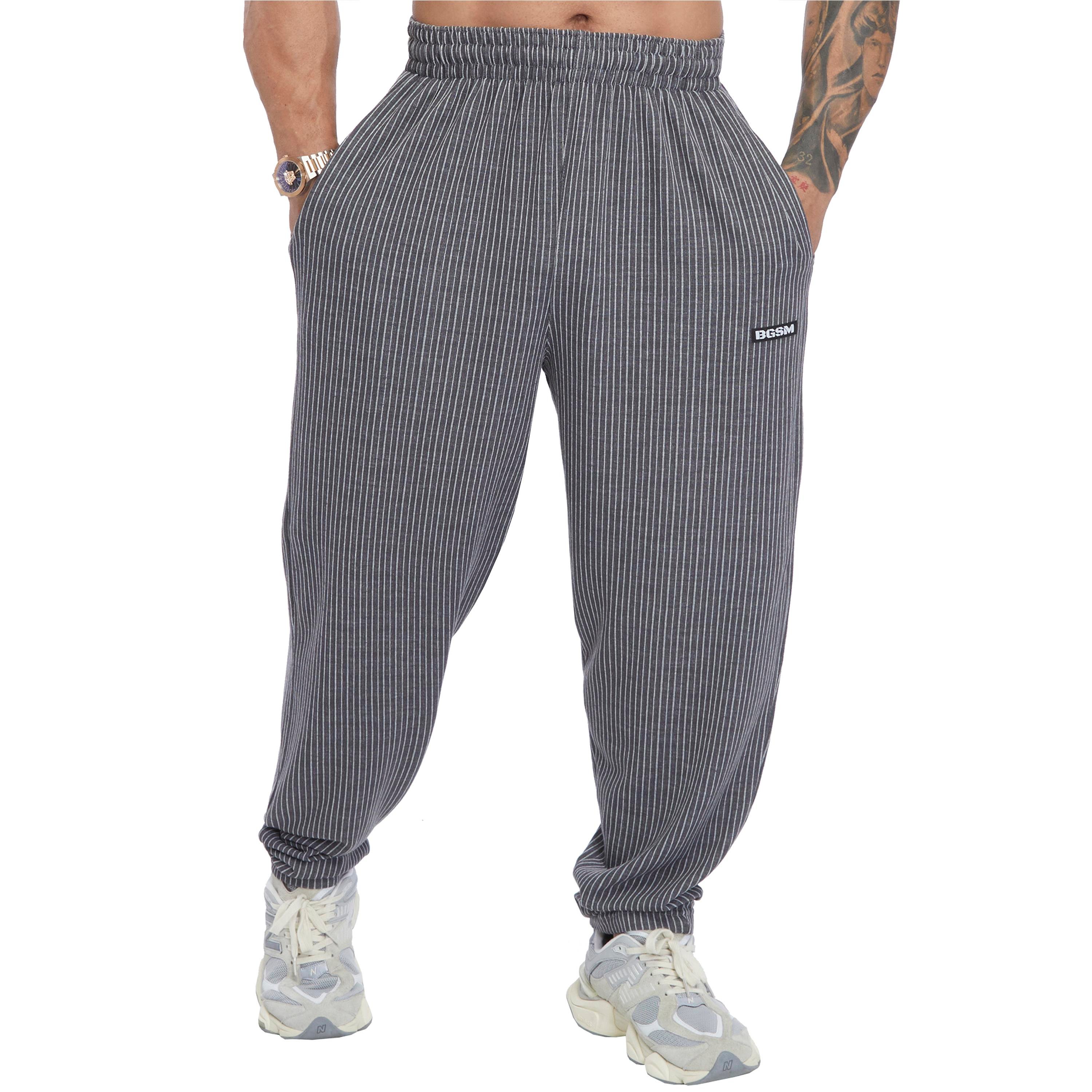 Men's Loose Fit Light Sweatpants with Pockets