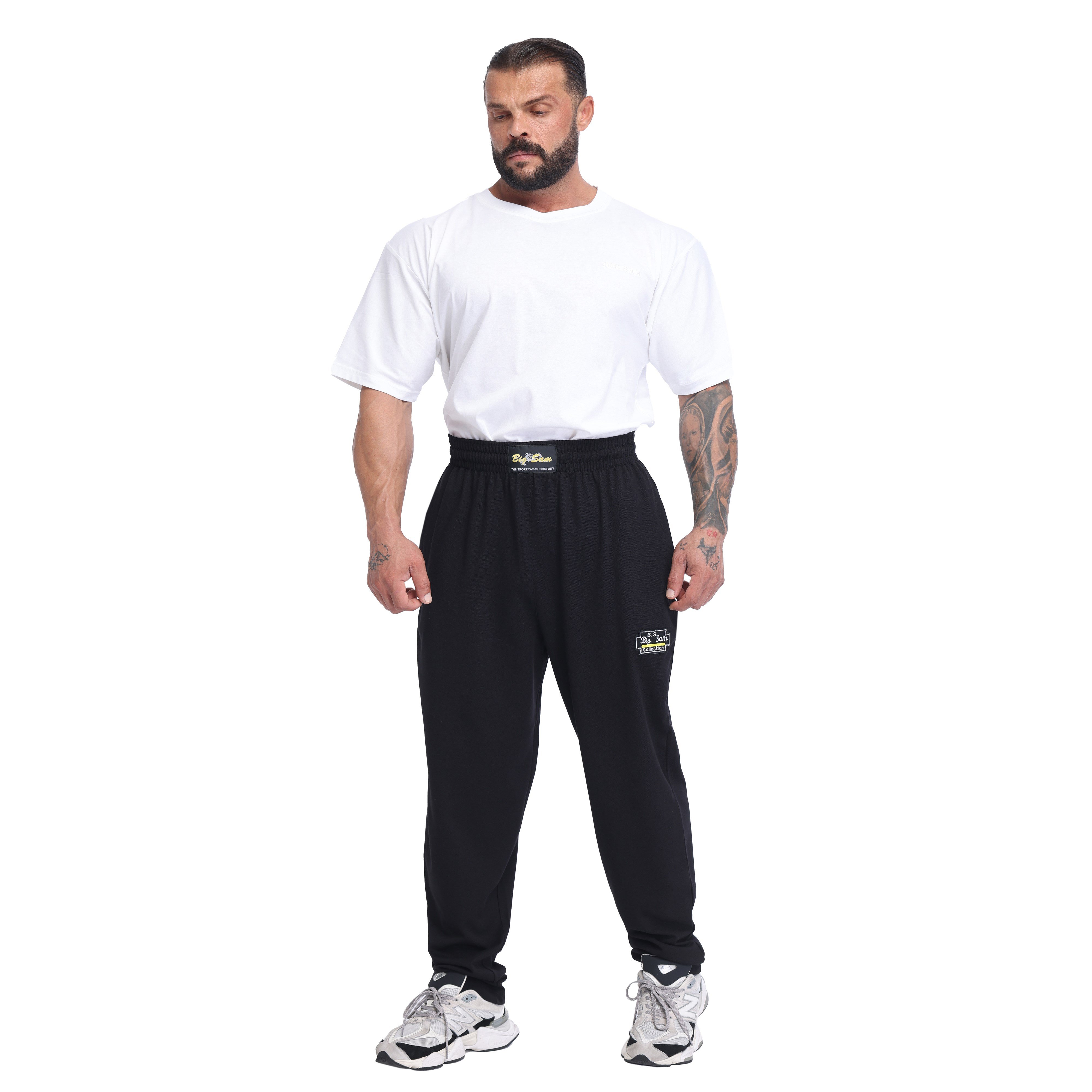 Men's Loose-Fit Lightweight Sweatpants with Zipper Pockets
