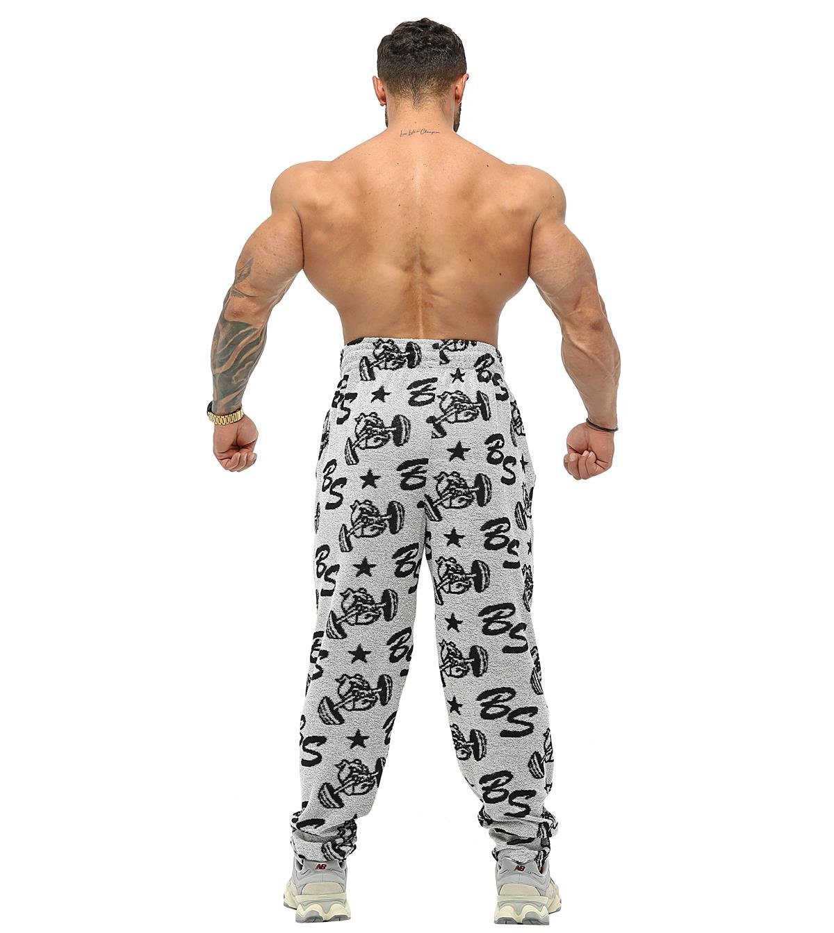 Men's Loose Fit Logo Design Towel Swetpants