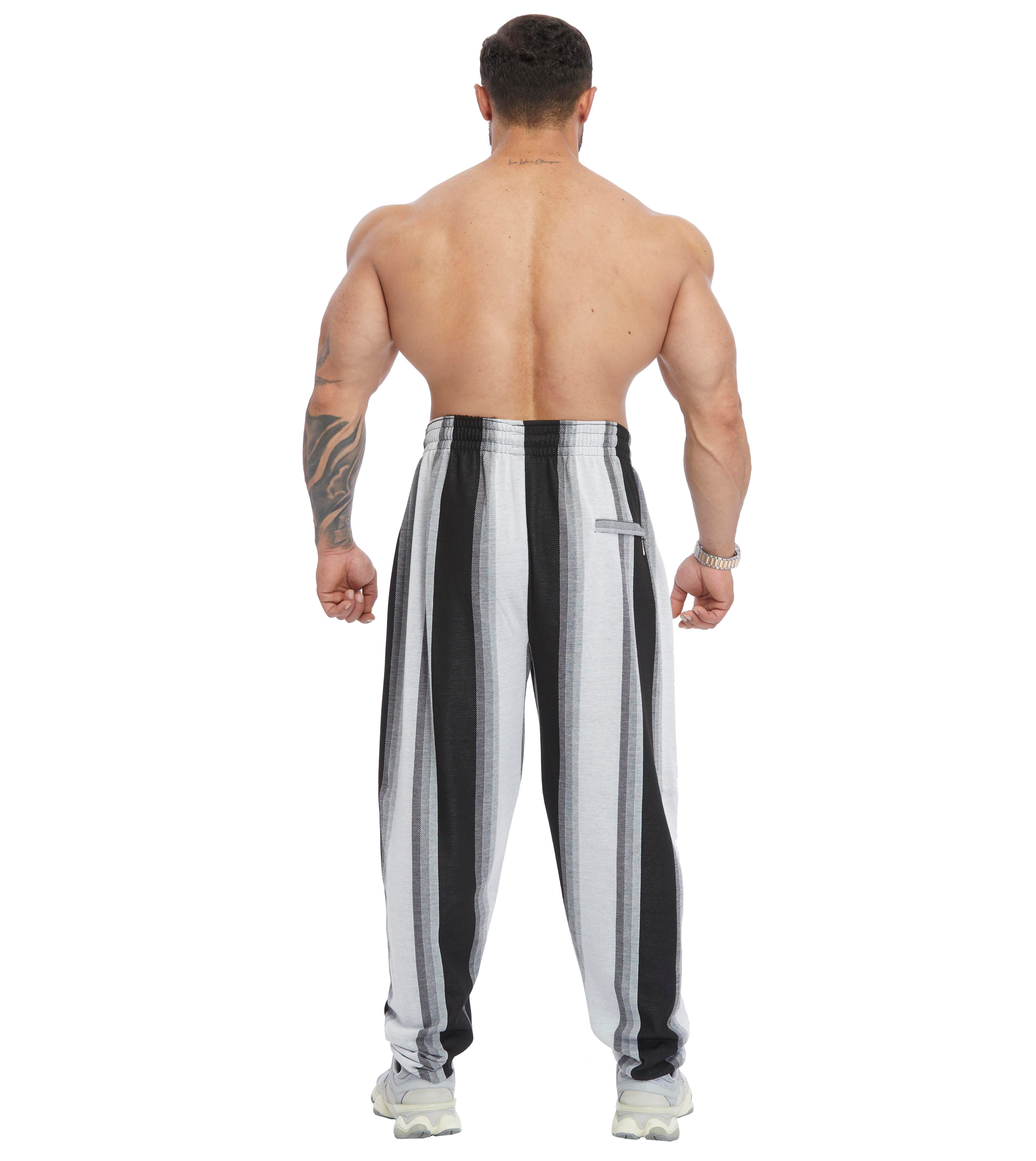 Men's Loose Fit Striped Lifestyle Sweatpants