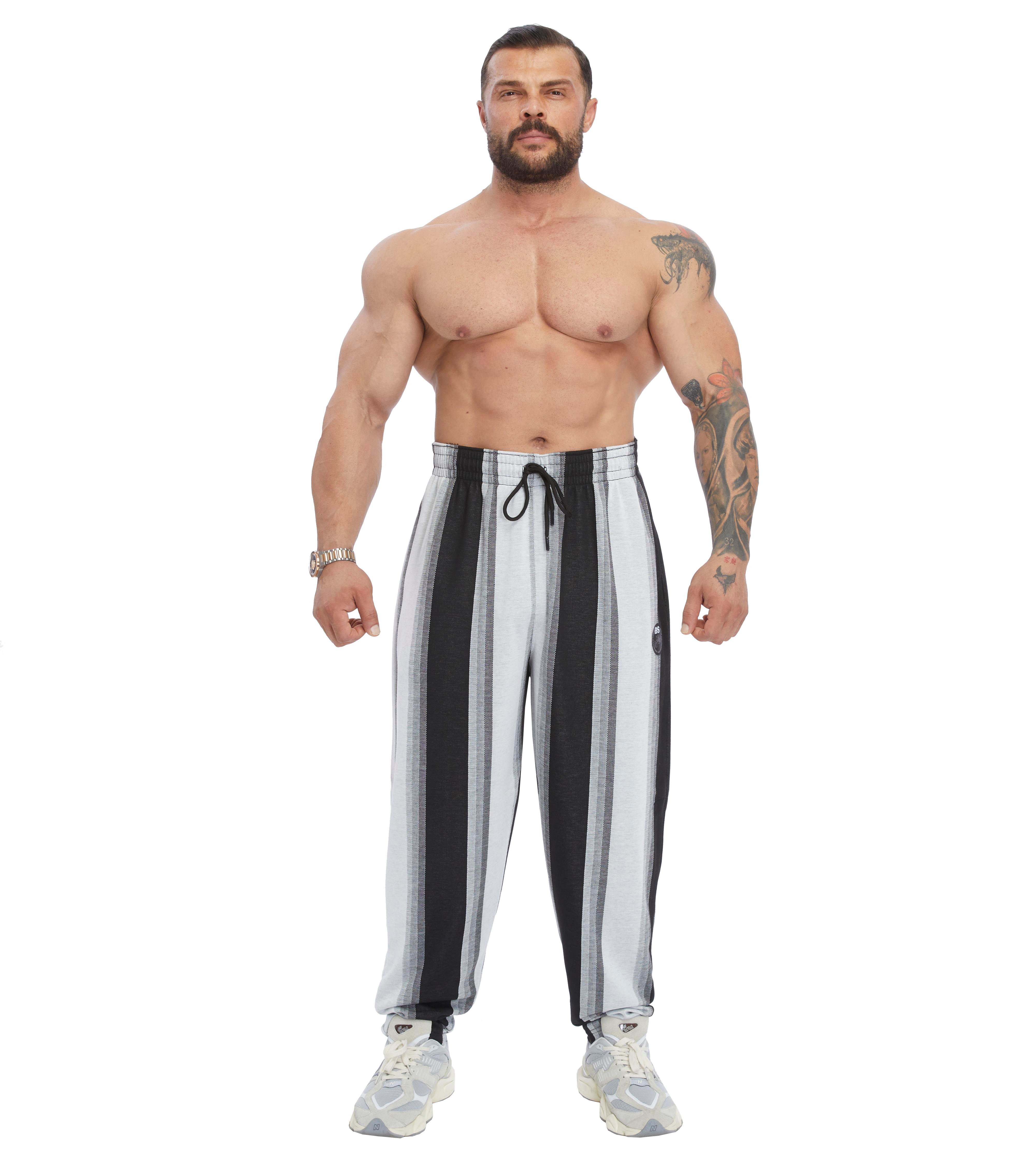 Men's Loose Fit Striped Lifestyle Sweatpants