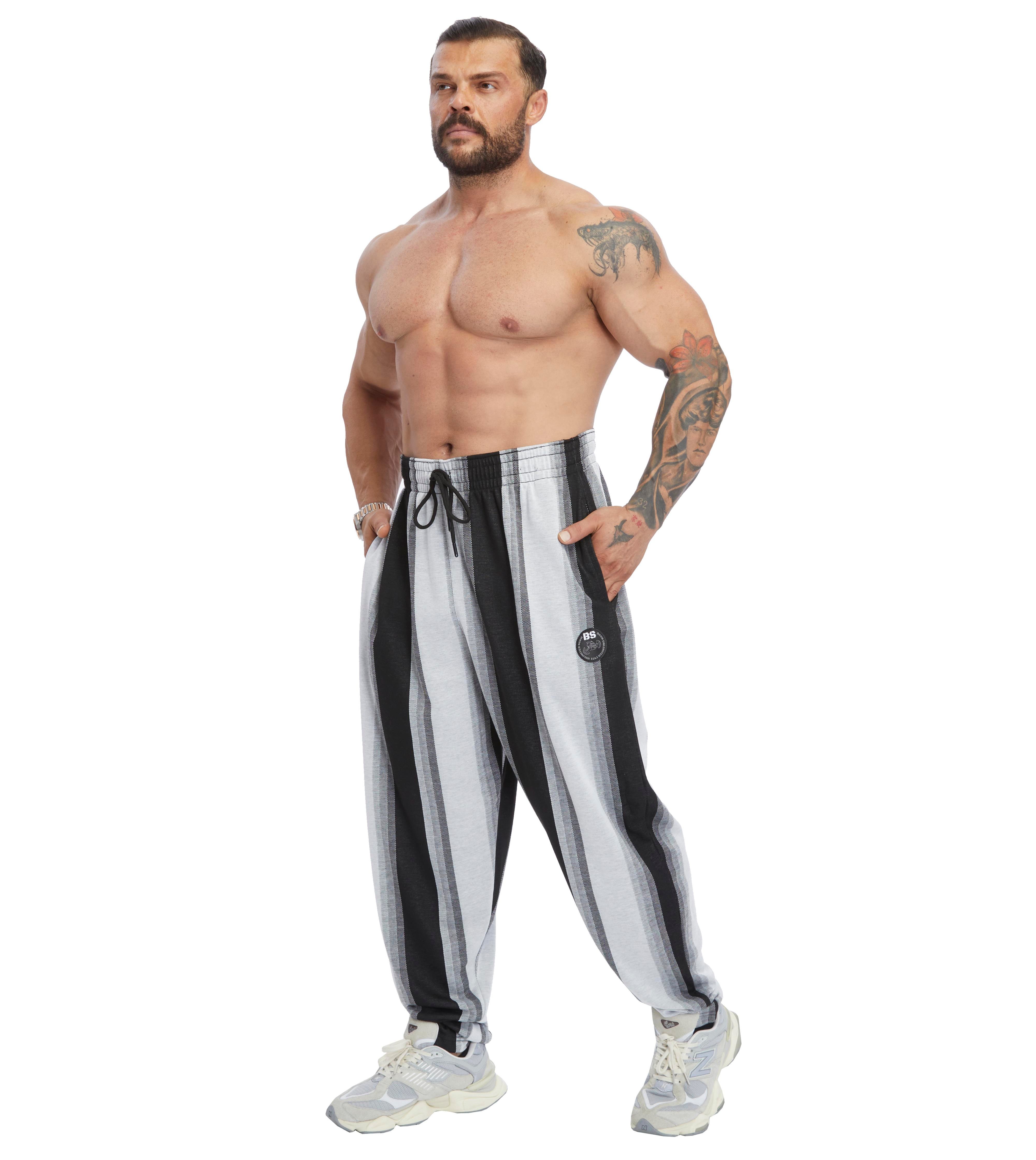 Men's Loose Fit Striped Lifestyle Sweatpants