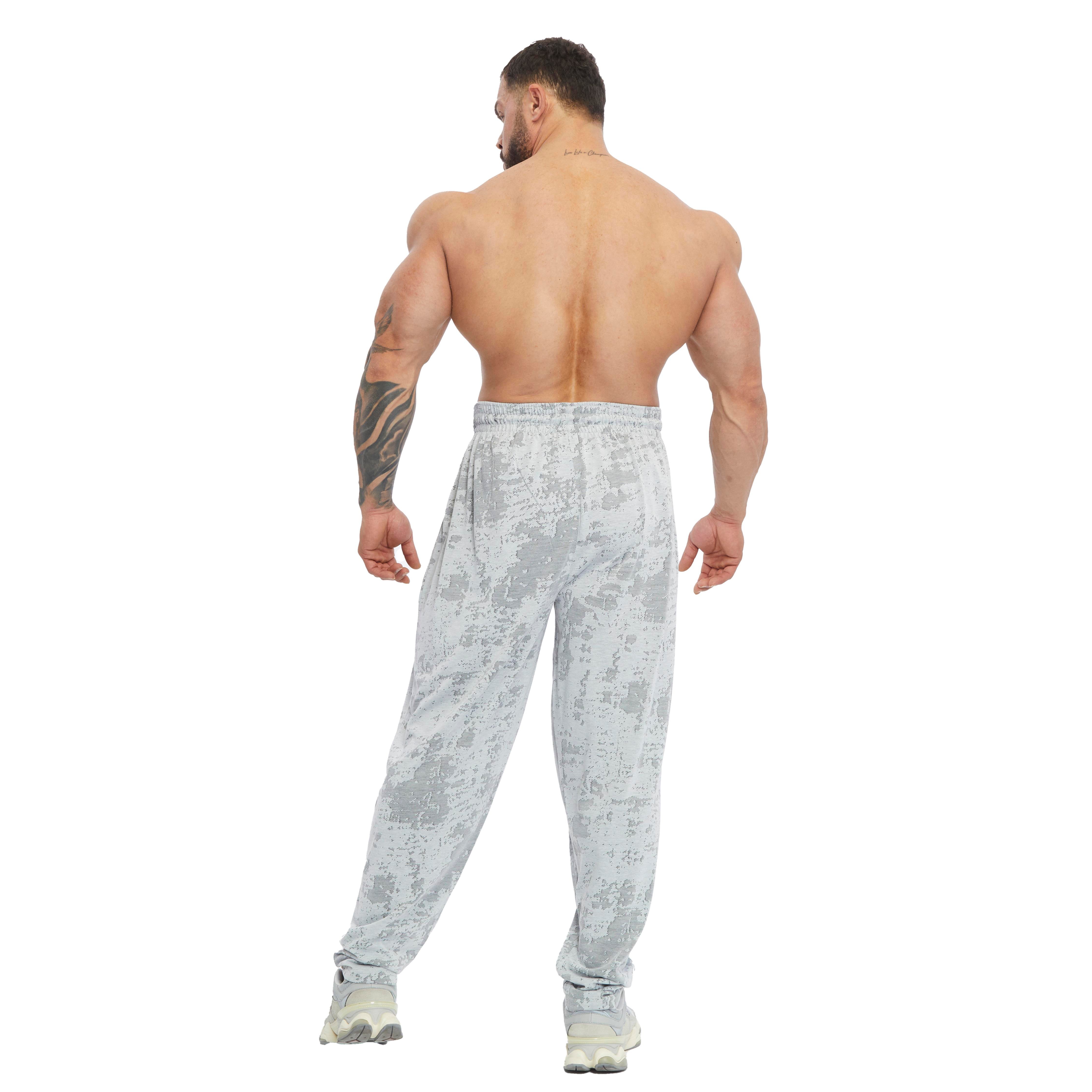 Men's Loose Fit Technical Camo Baggy Pants 