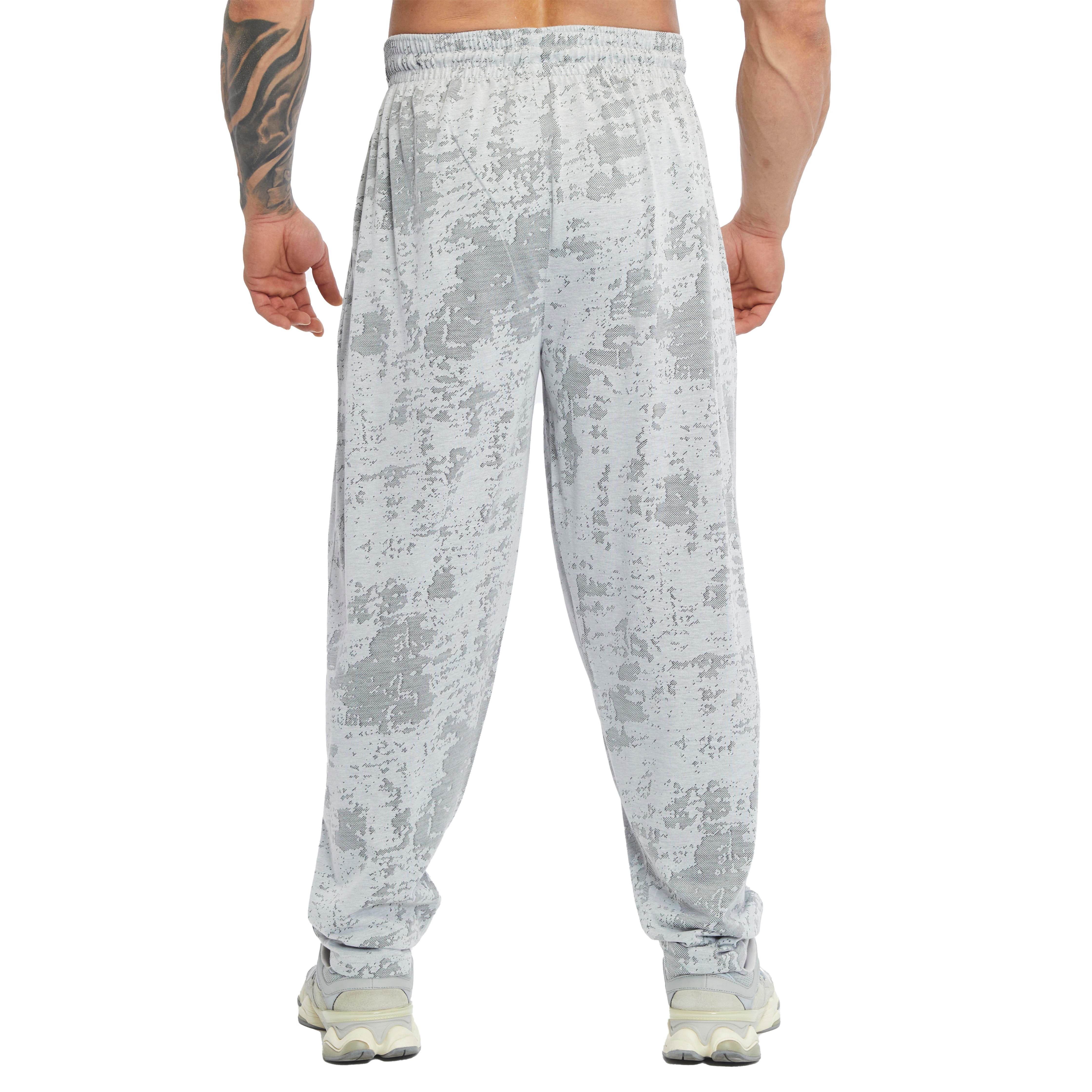 Men's Loose Fit Technical Camo Baggy Pants 