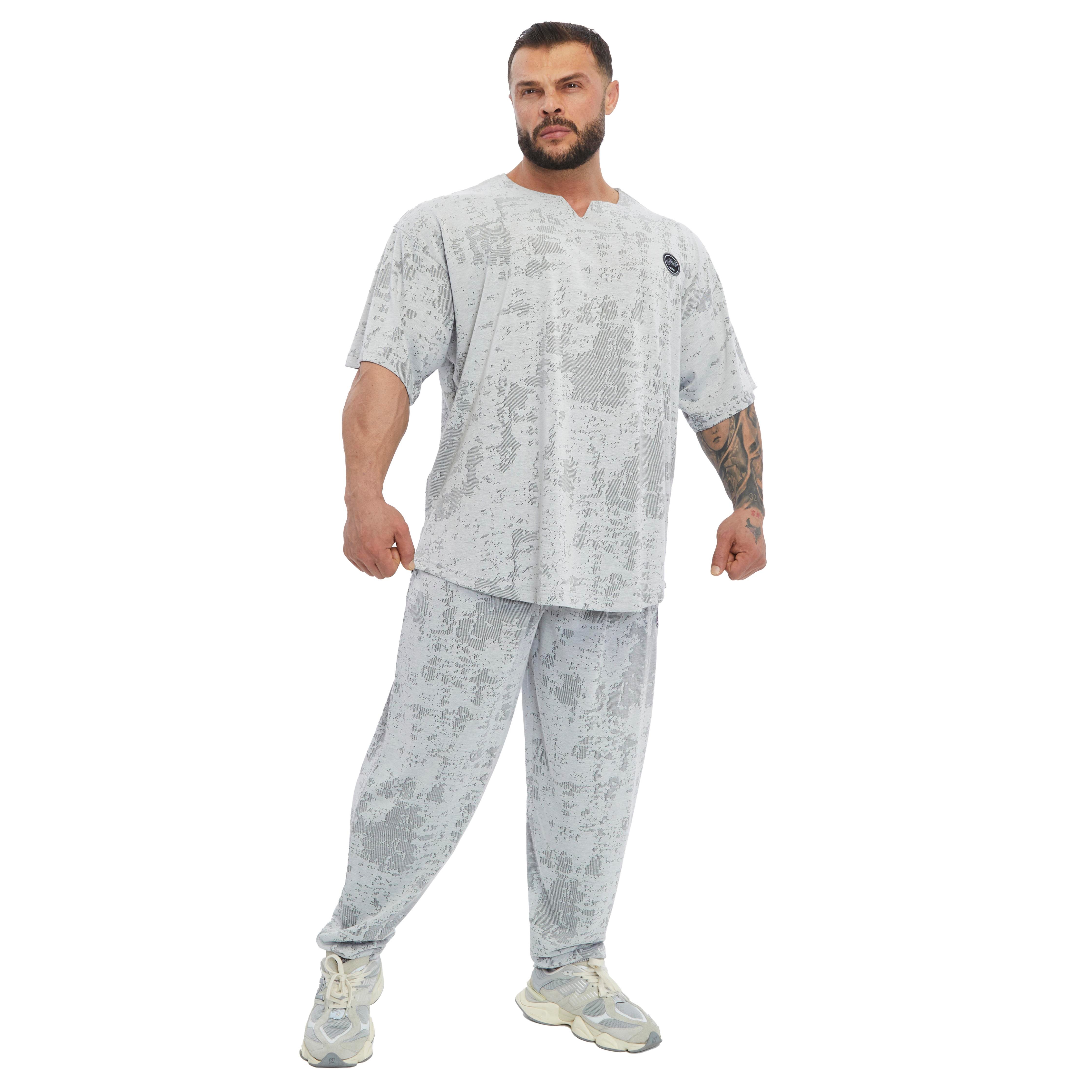 Men's Loose Fit Technical Camo Baggy Pants 