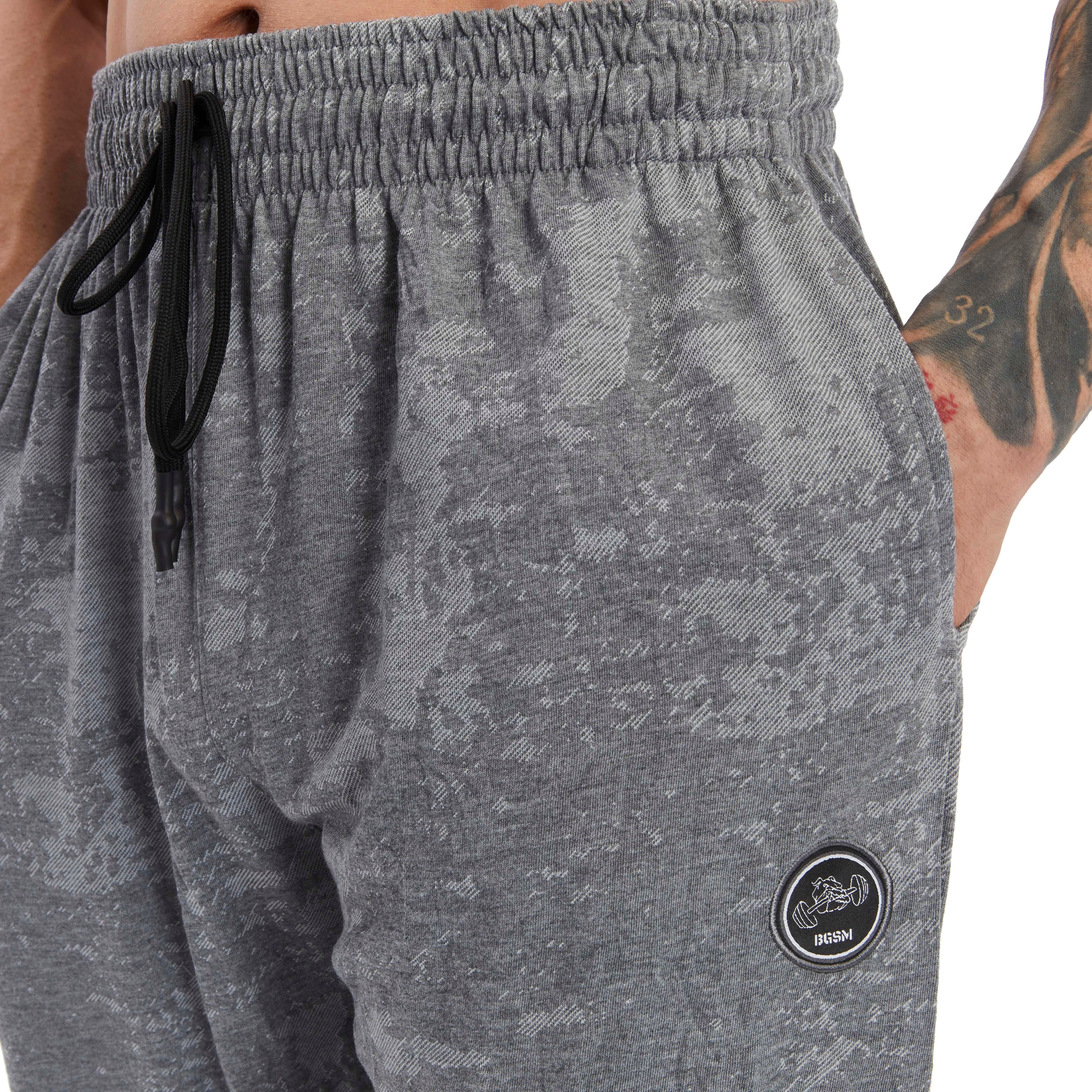 Men's Loose Fit Technical Camo Baggy Pants 