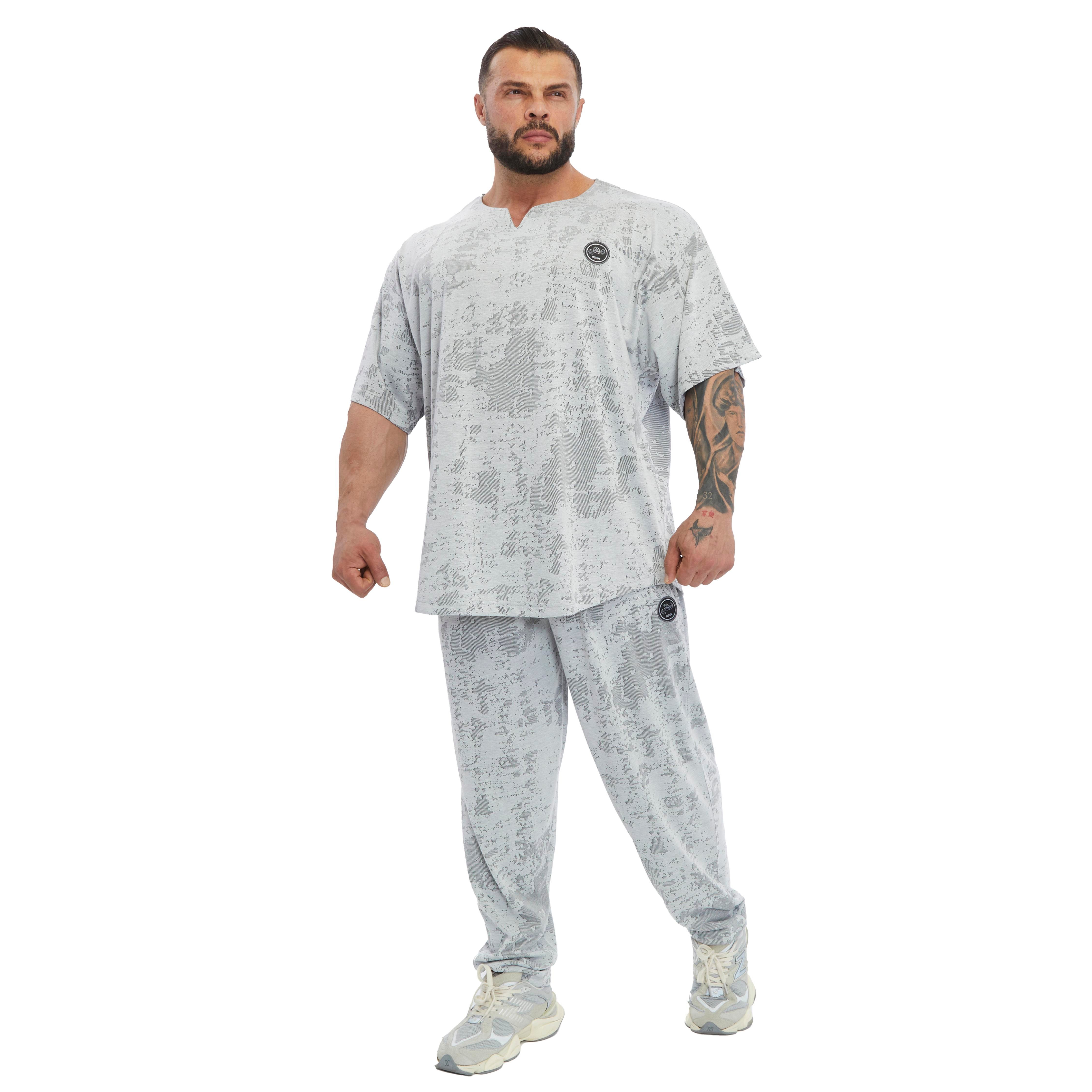 Men's Loose Fit Technical Camo Baggy Pants 