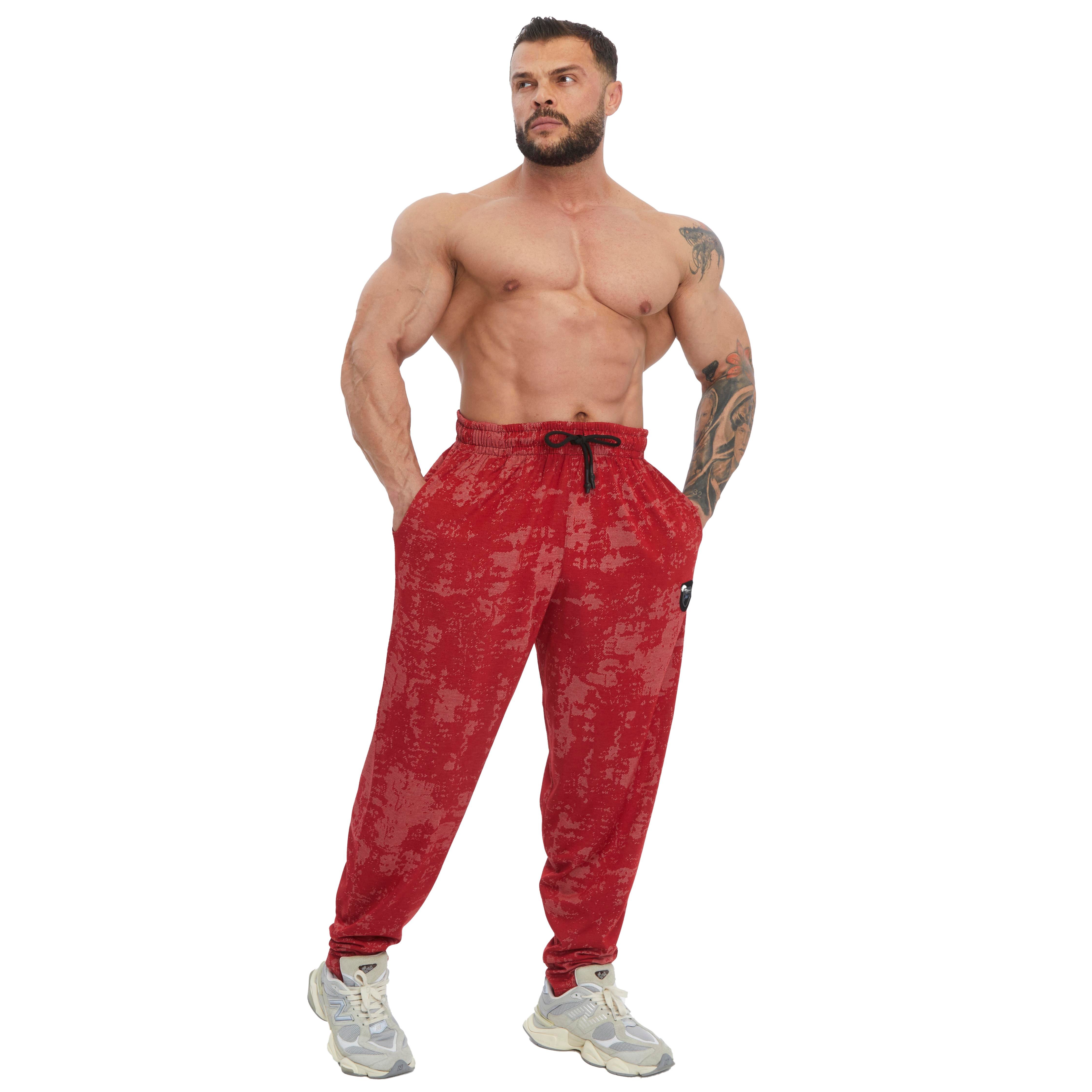 Men's Loose Fit Technical Camo Baggy Pants 