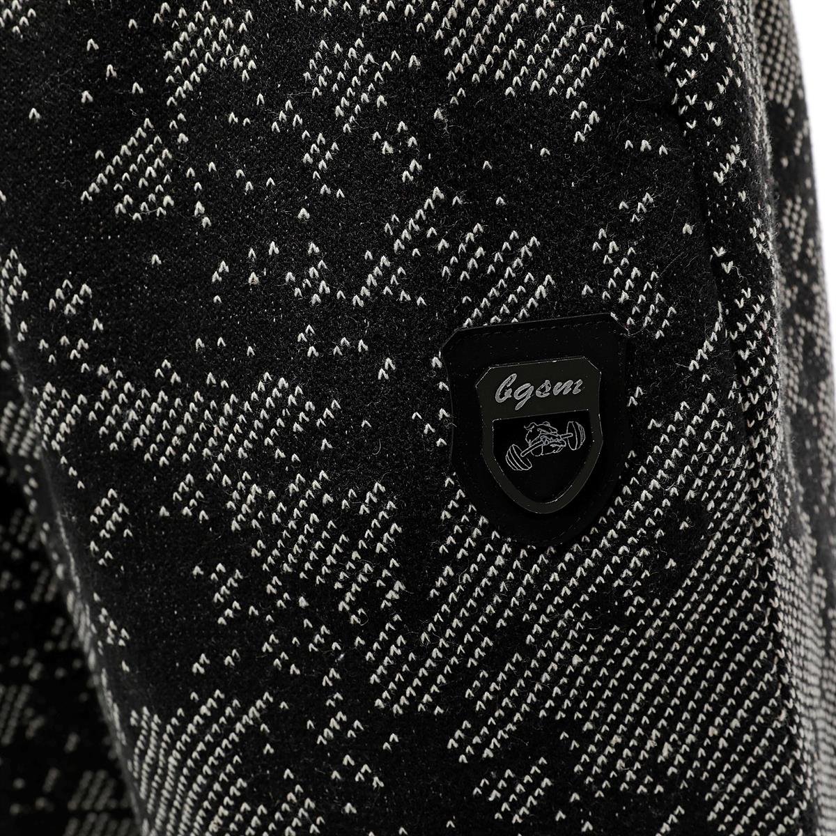 Men's Loose Fit, Textured Winter Sweatpants