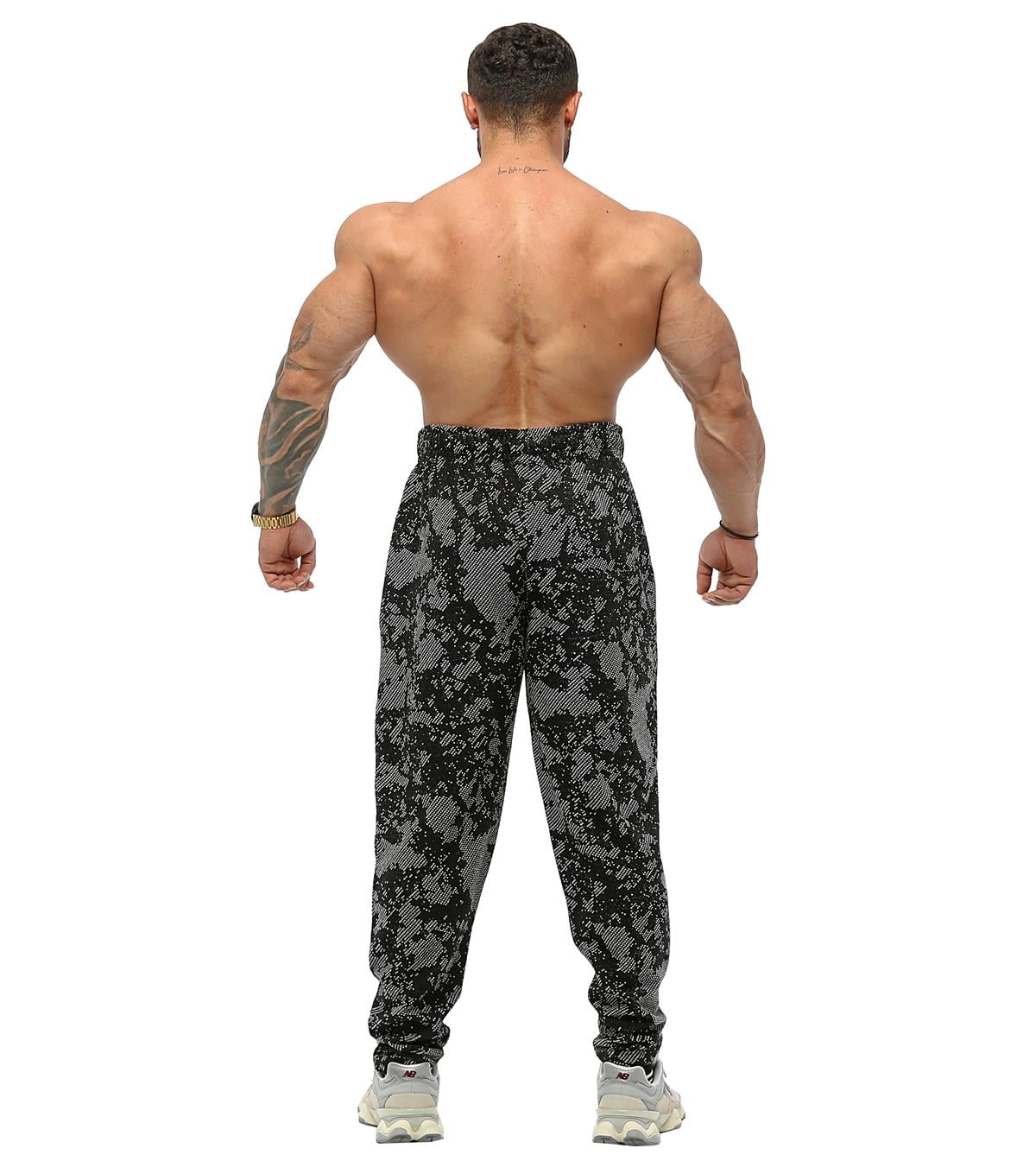 Men's Loose Fit, Textured Winter Sweatpants