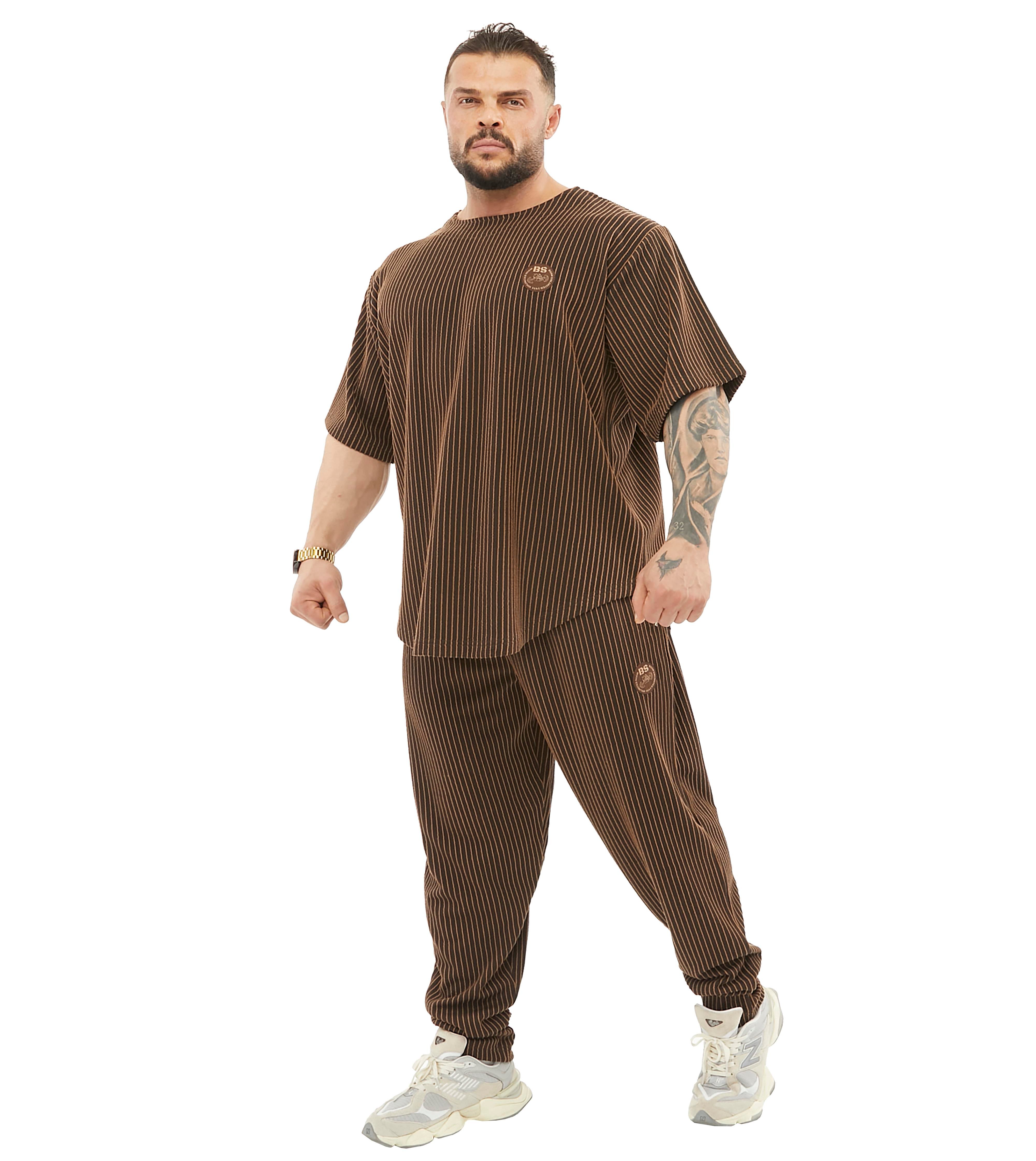 Men's Loose Fit Winter Sweatpants with Zippered Pockets