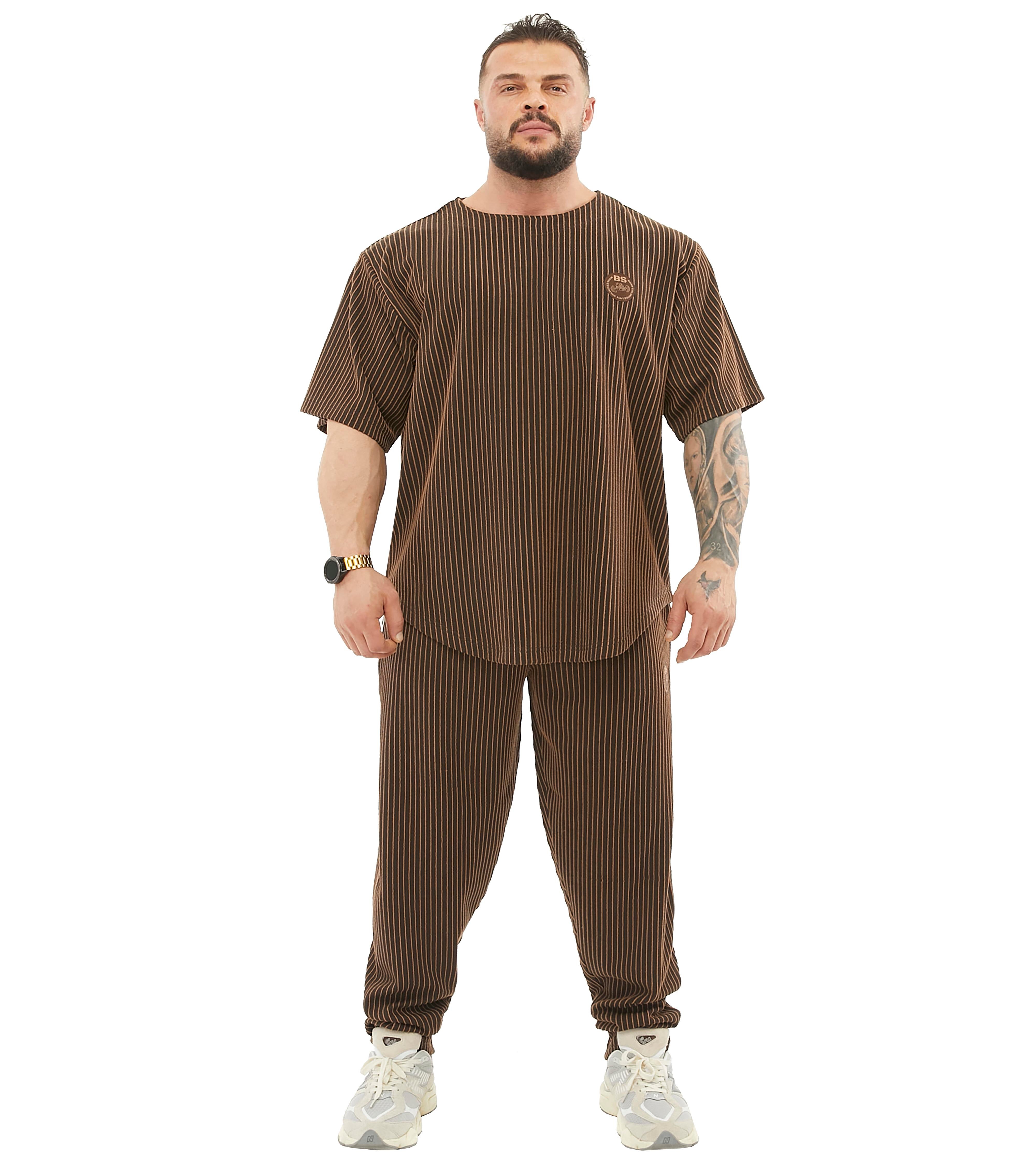 Men's Loose Fit Winter Sweatpants with Zippered Pockets