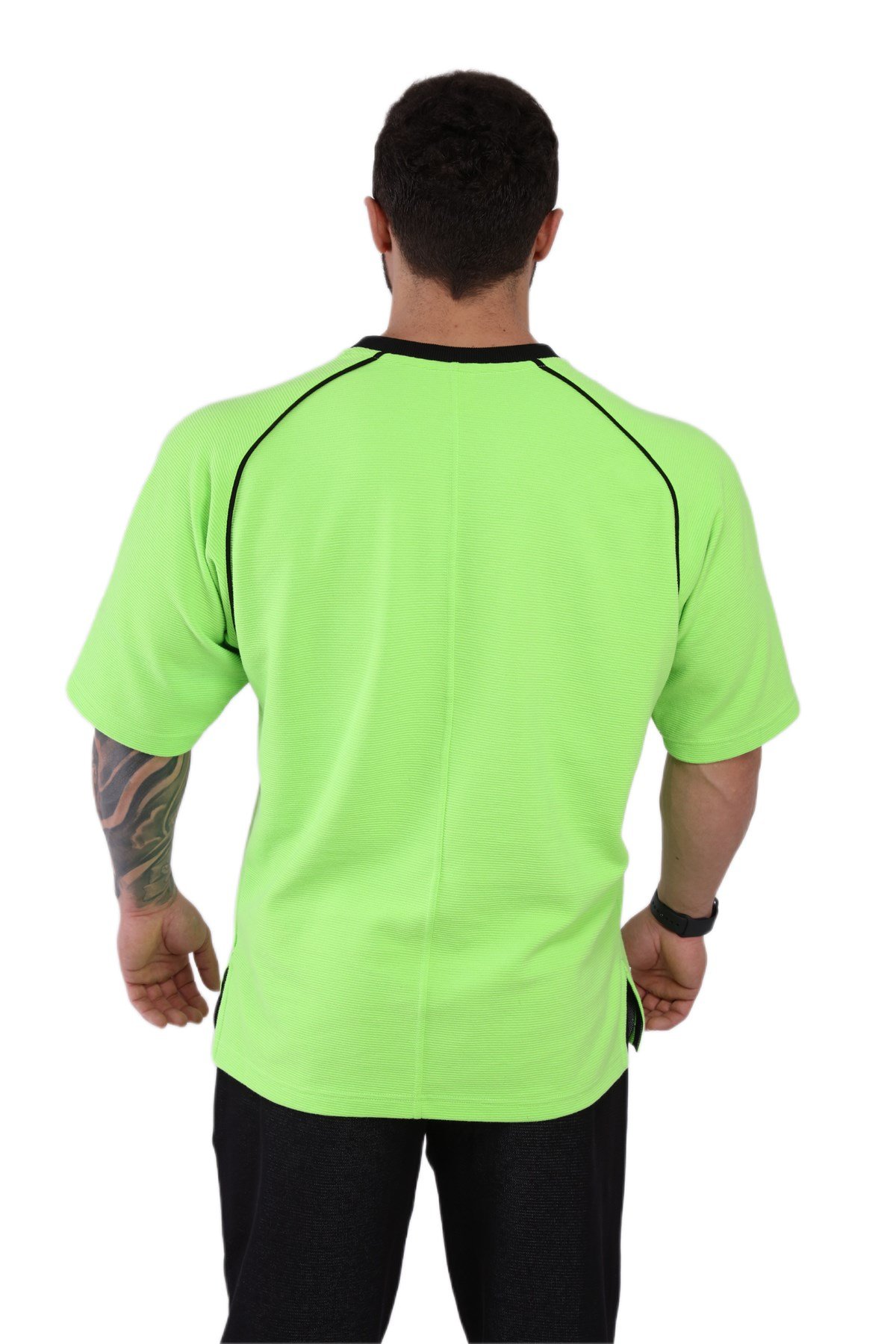 Men's Neon Activewear Rag Top T-shirt
