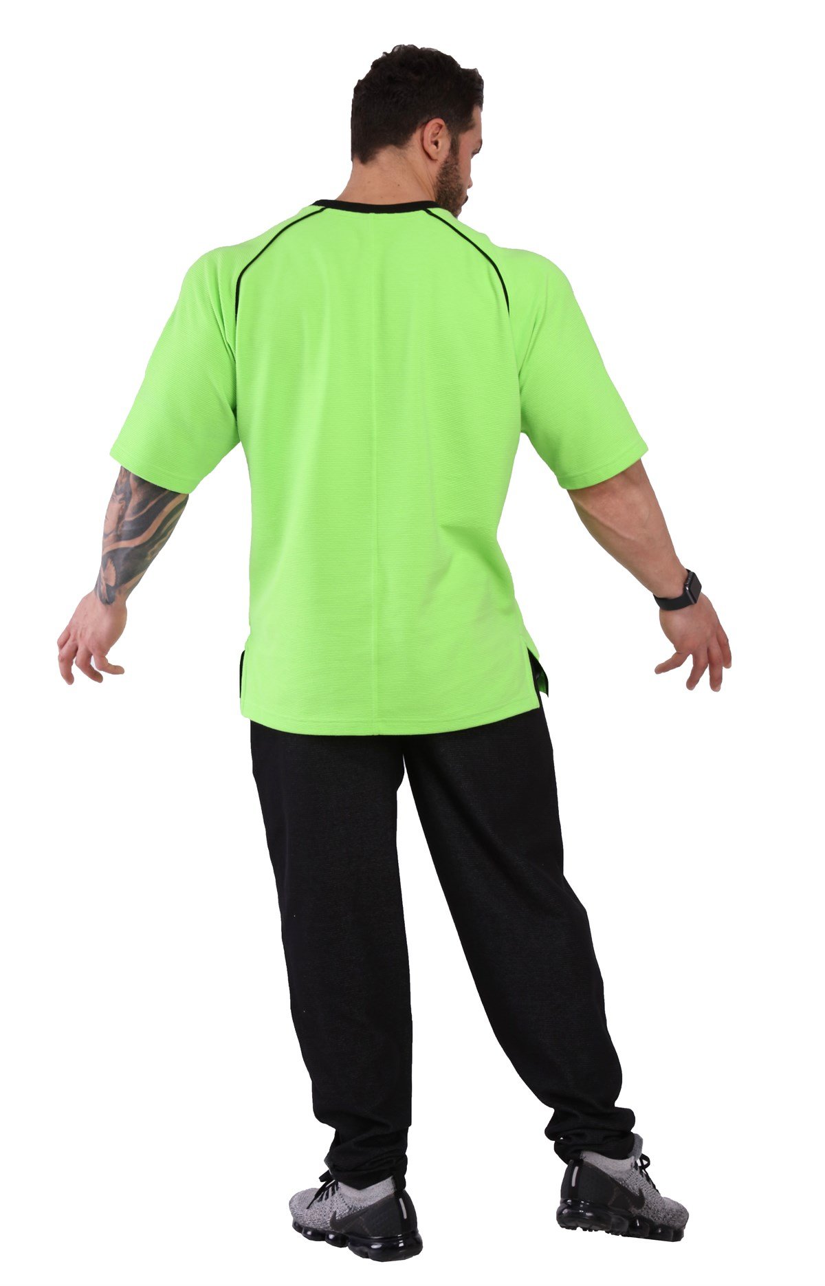 Men's Neon Activewear Rag Top T-shirt