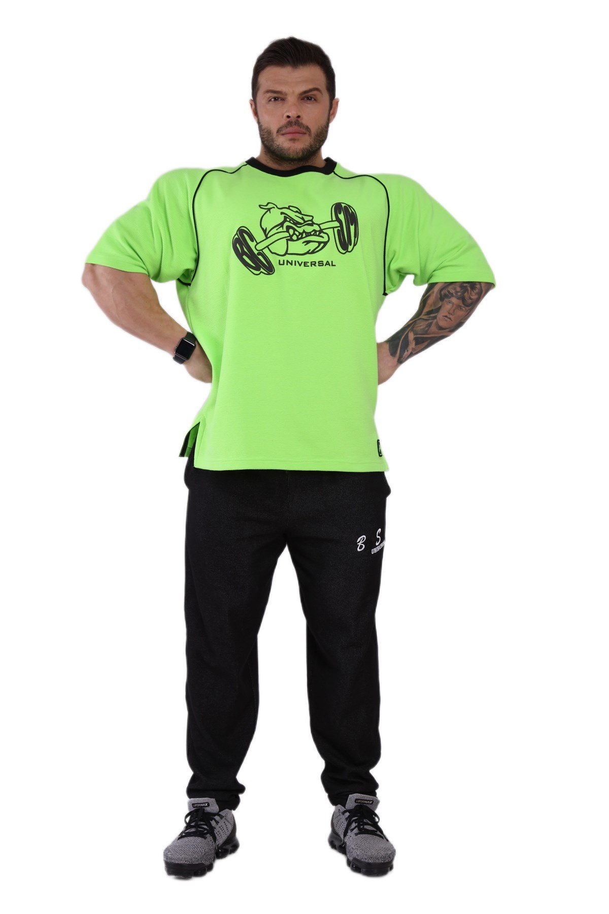 Men's Neon Activewear Rag Top T-shirt