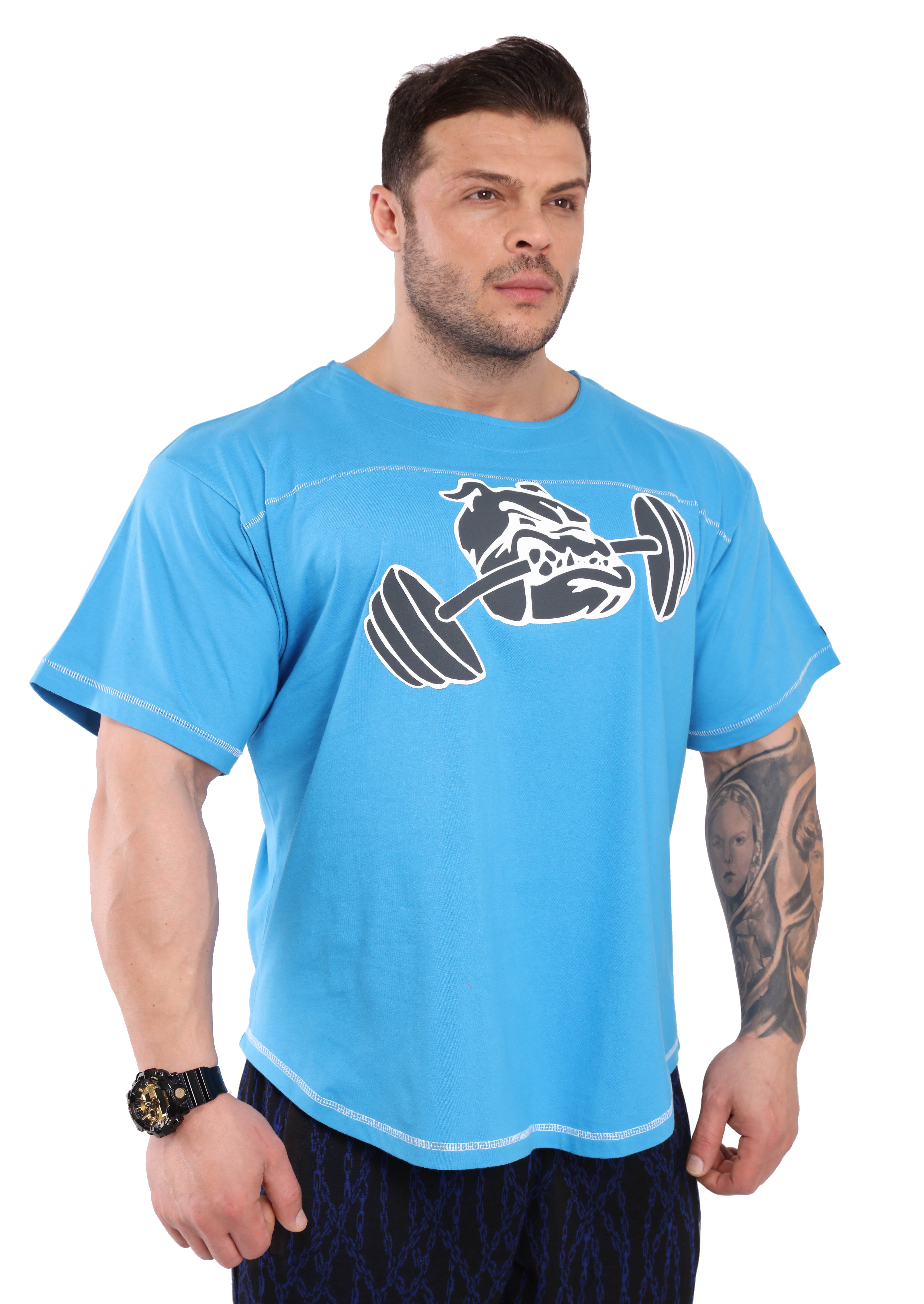 Men's Oversize 100% Cotton Workout T-Shirt