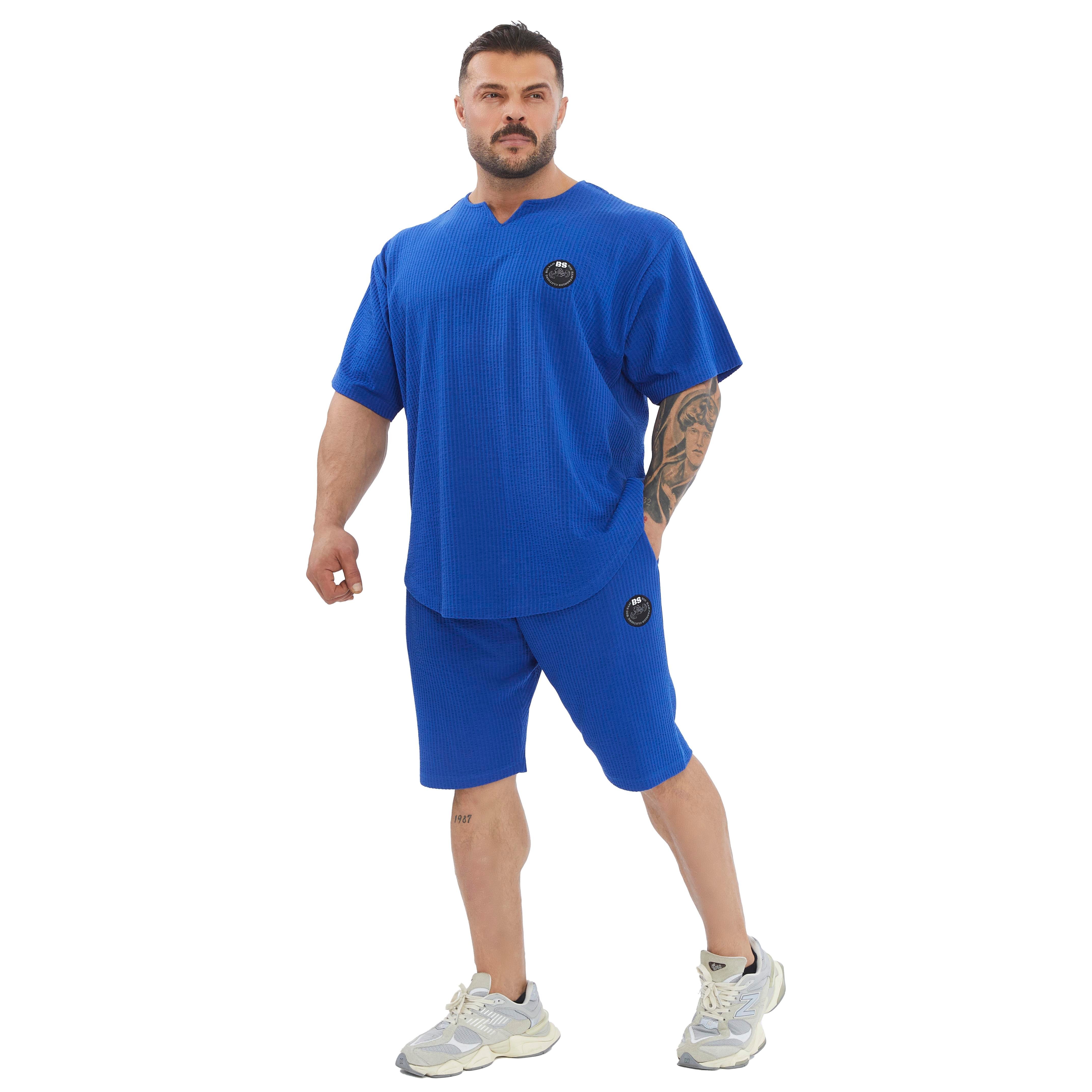 Men's Oversize Active T-shirt V-neck Rag Top