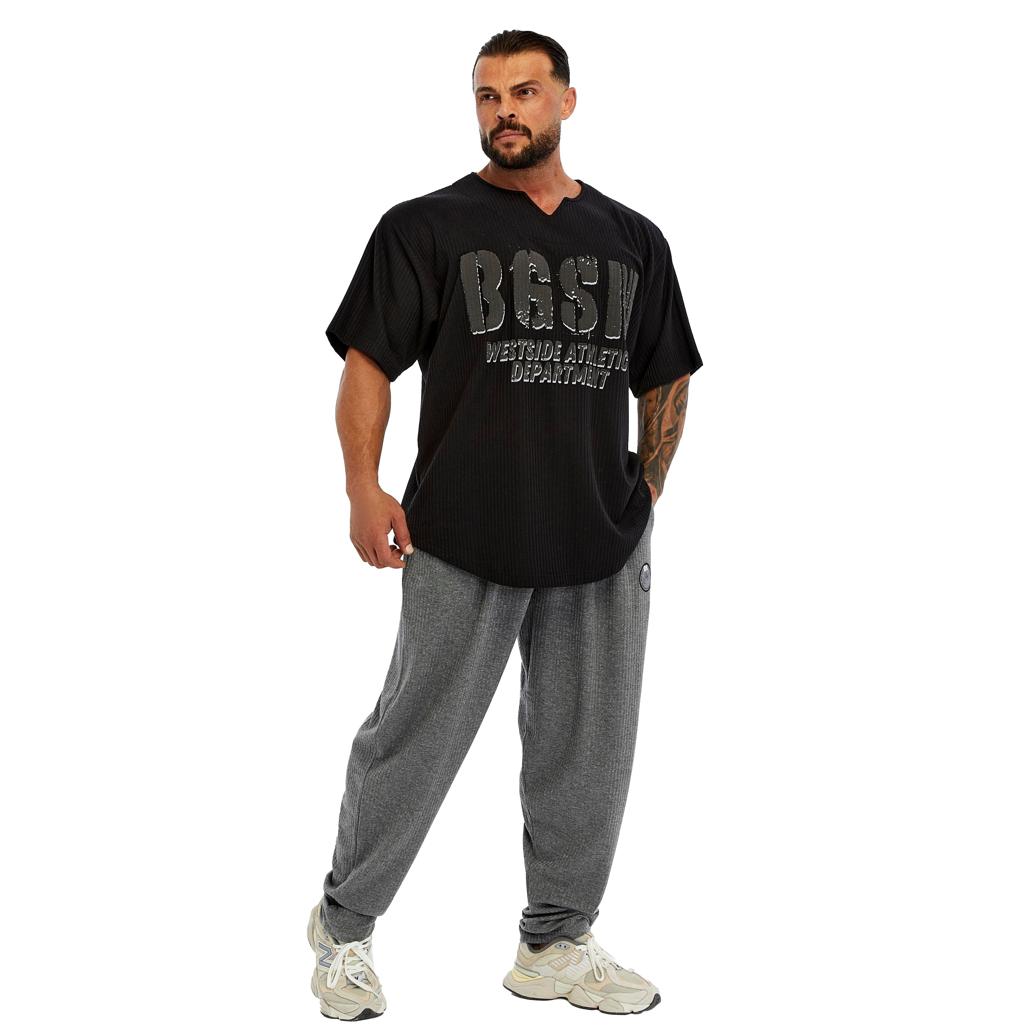 Men's Oversize Active T-shirt V-neck Rag Top