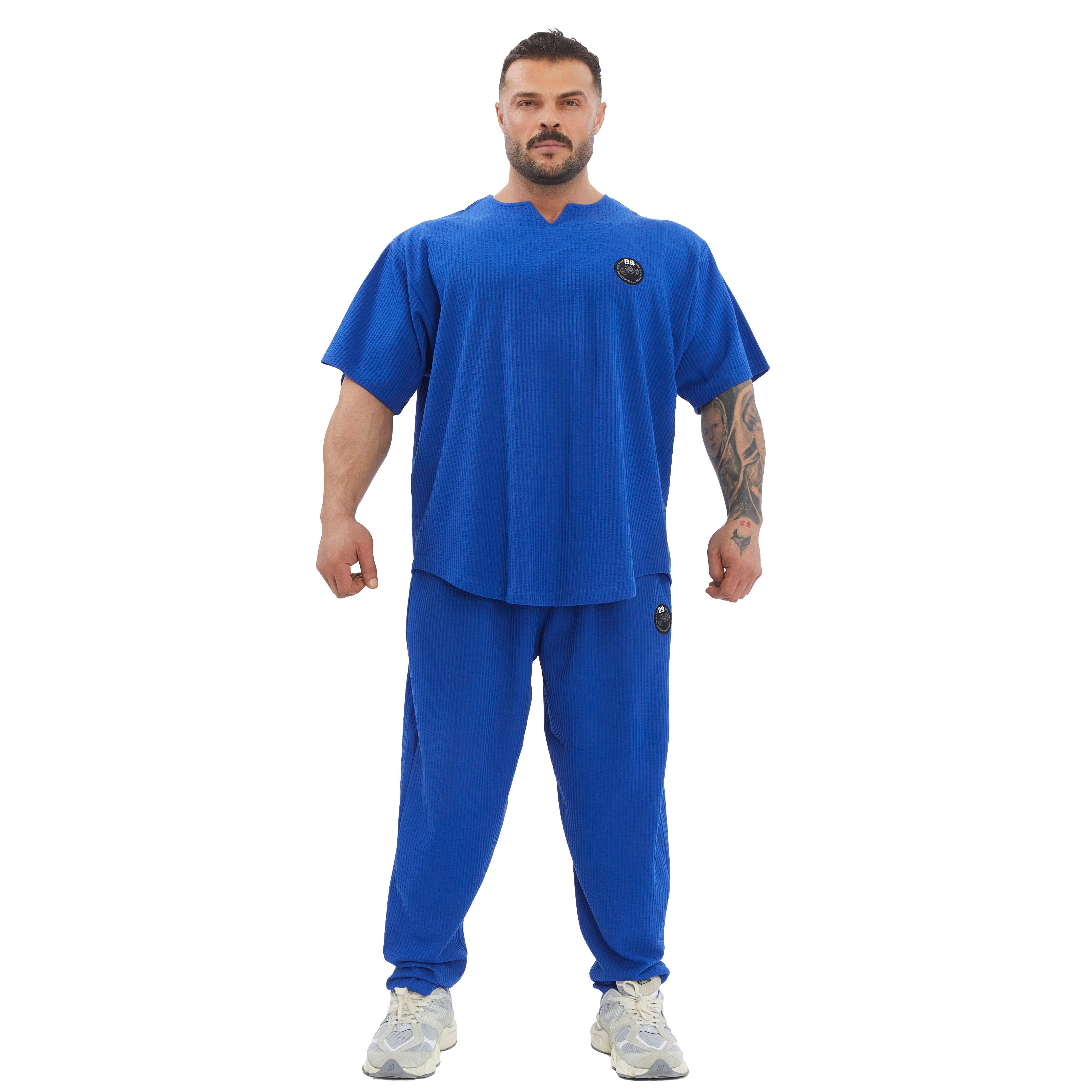 Men's Oversize Active T-shirt V-neck Rag Top