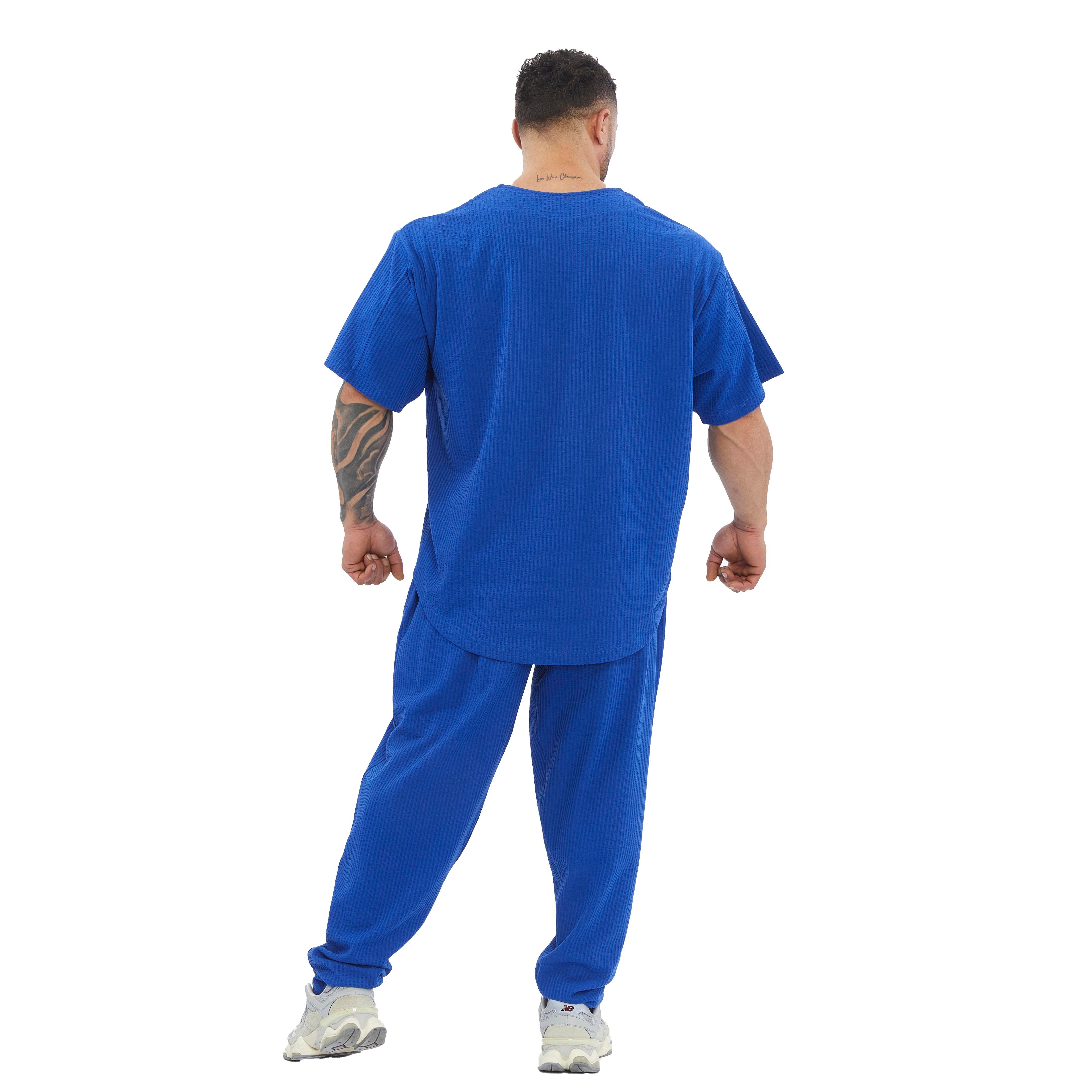 Men's Oversize Active T-shirt V-neck Rag Top