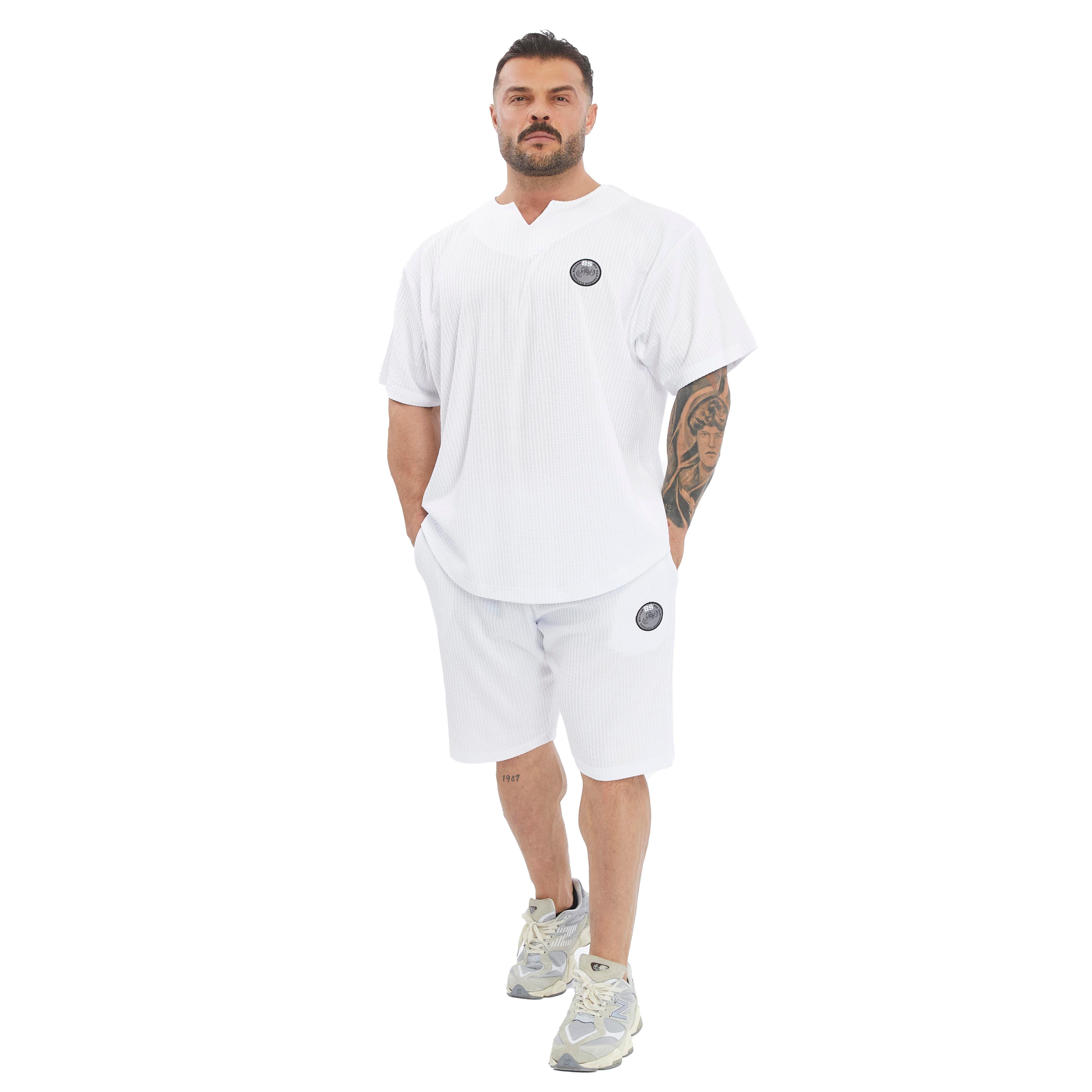 Men's Oversize Active T-shirt V-neck Rag Top