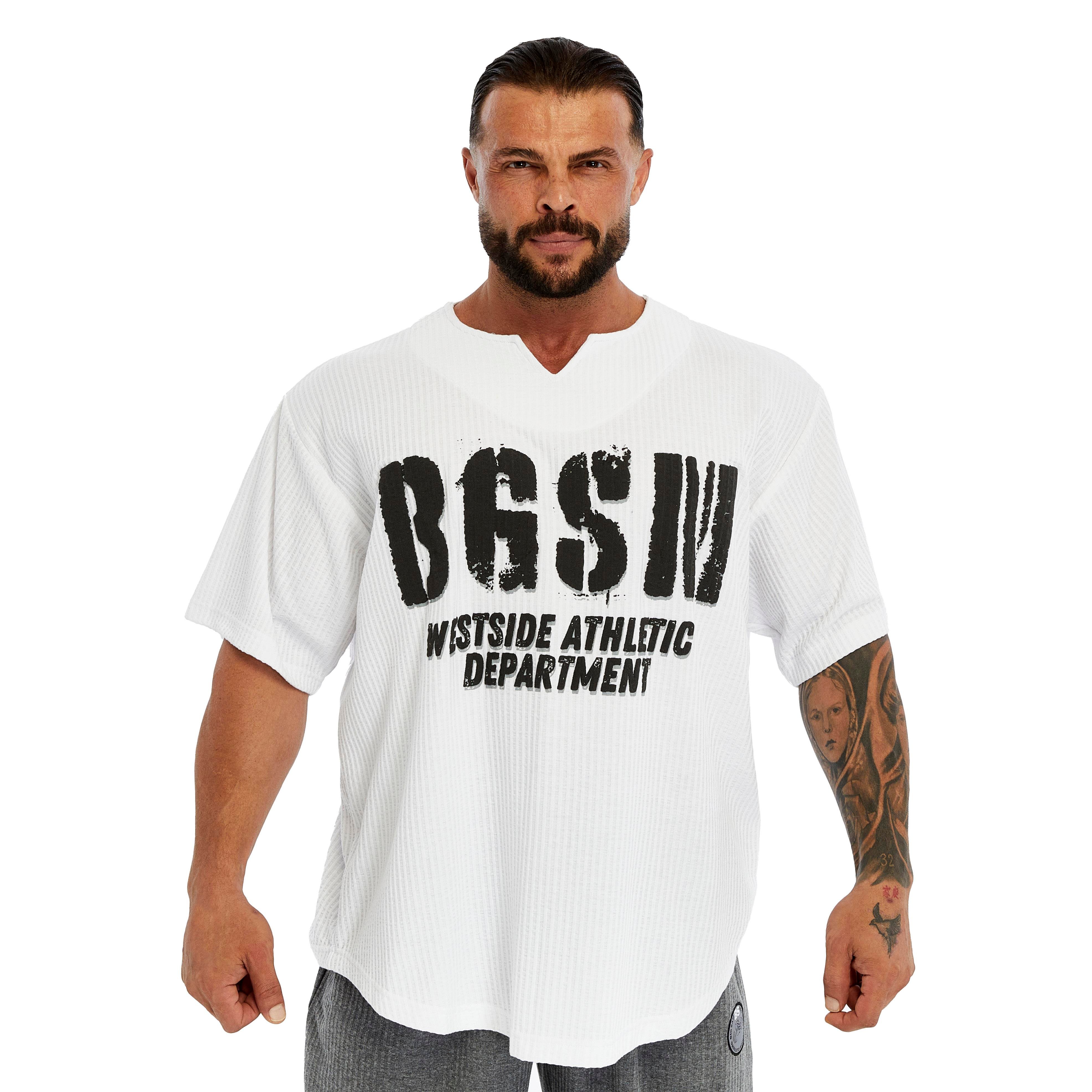 Men's Oversize Active T-shirt V-neck Rag Top