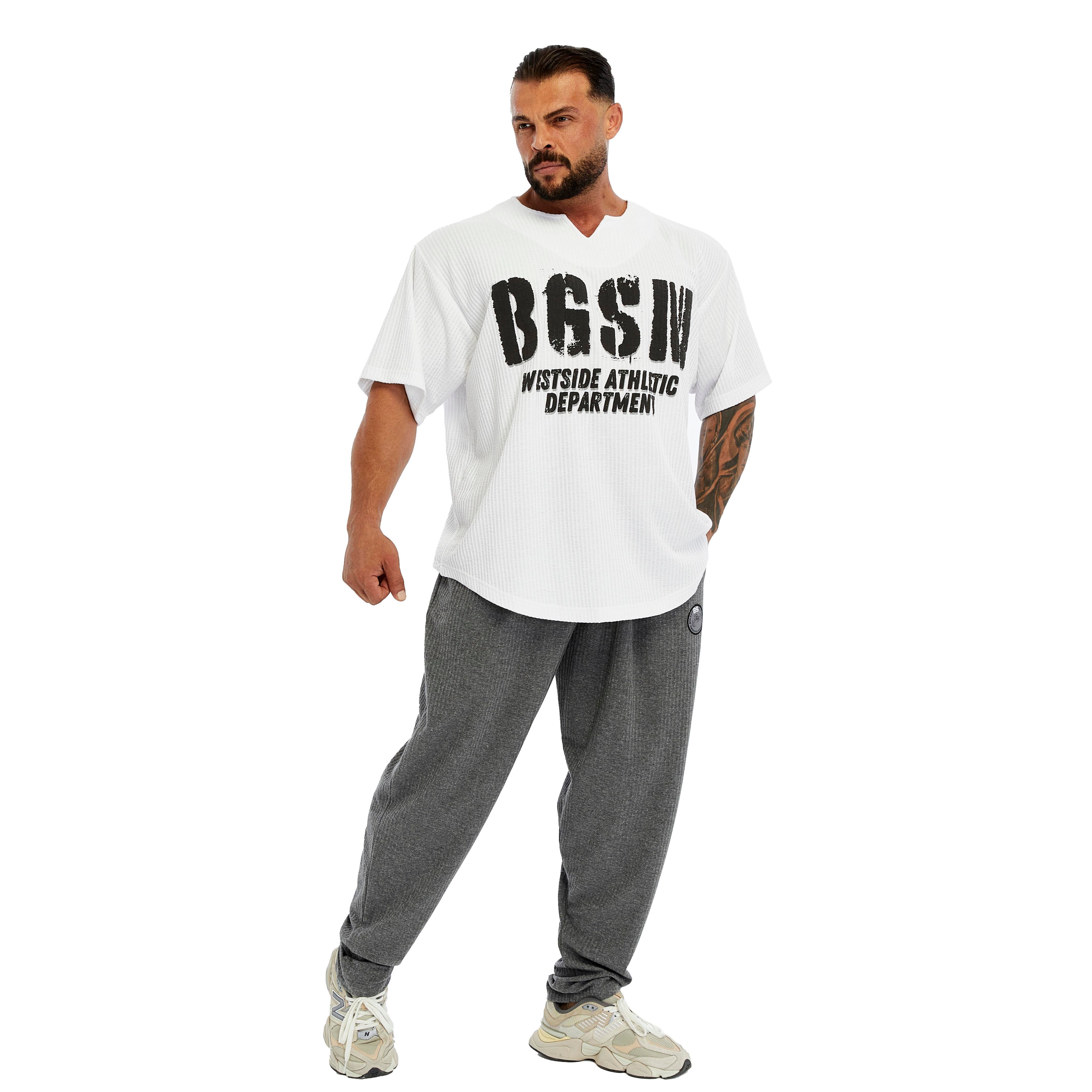 Men's Oversize Active T-shirt V-neck Rag Top