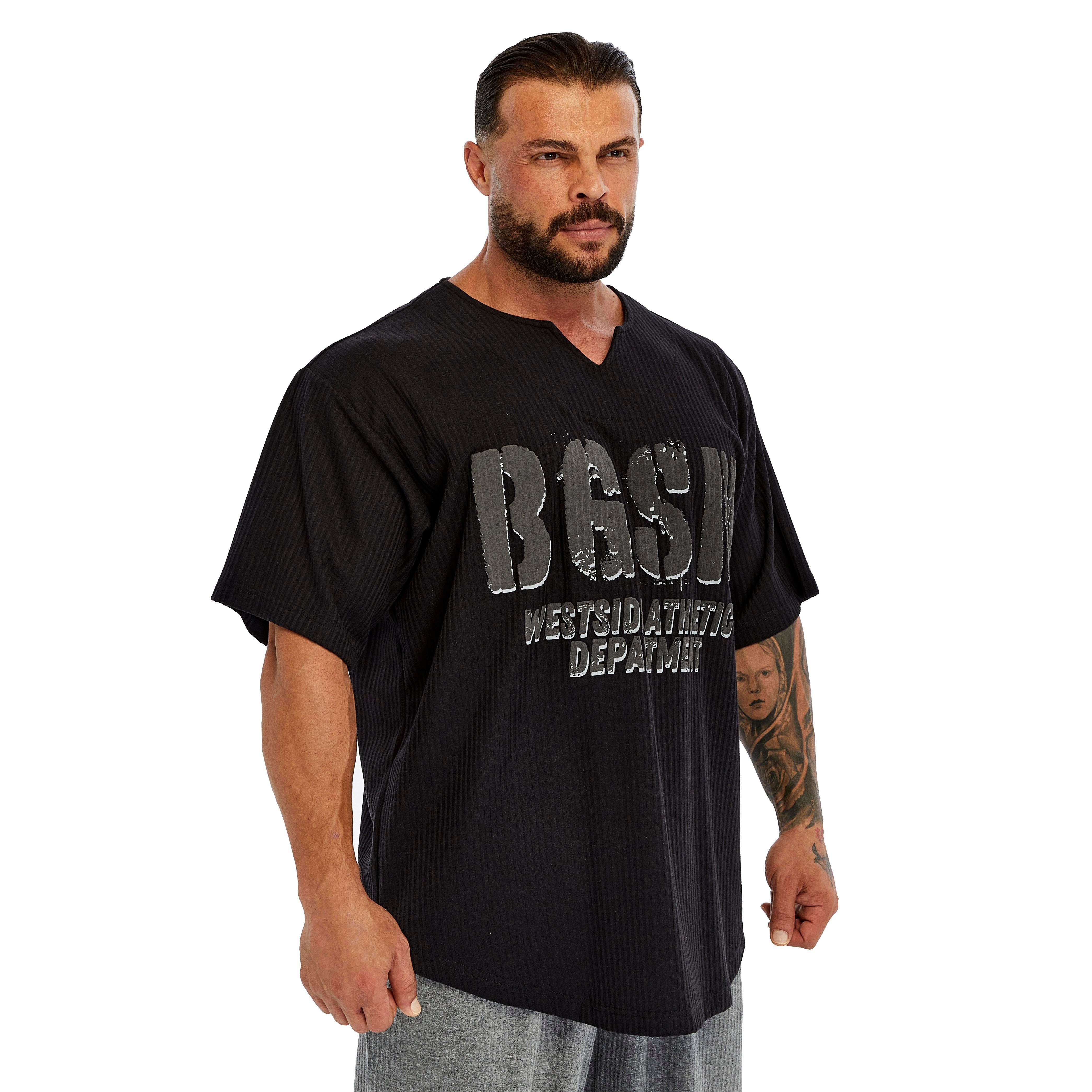Men's Oversize Active T-shirt V-neck Rag Top