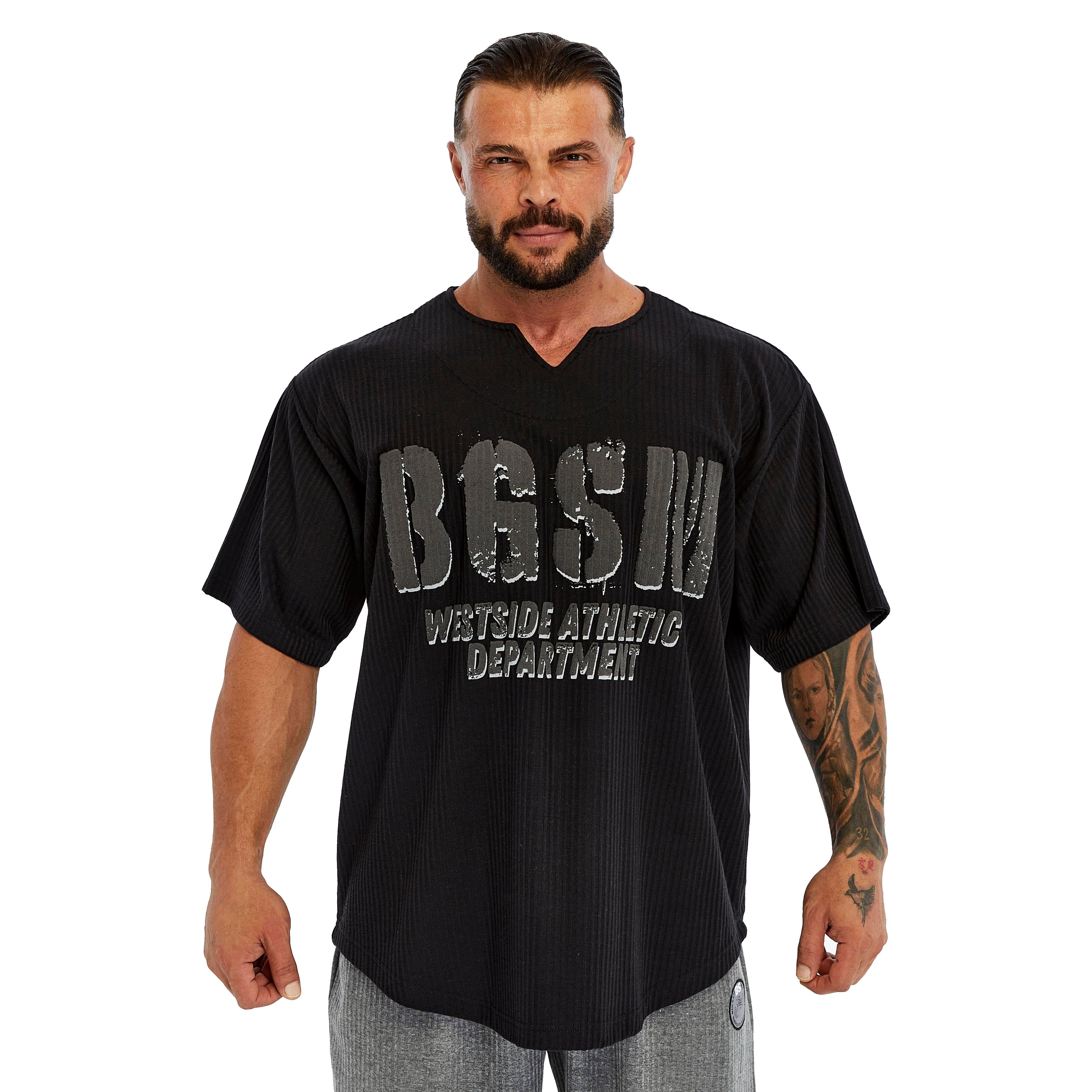 Men's Oversize Active T-shirt V-neck Rag Top