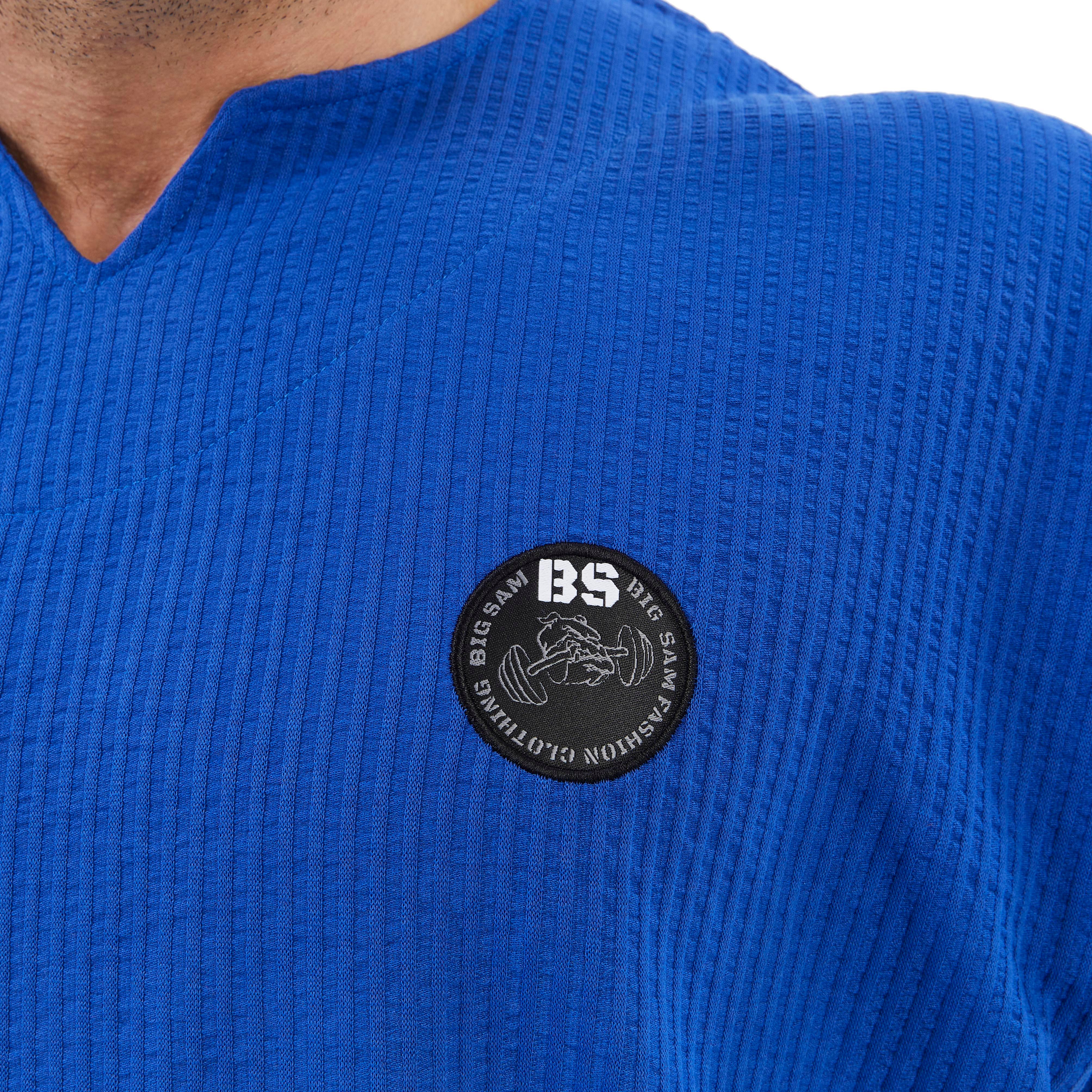 Men's Oversize Active T-shirt V-neck Rag Top