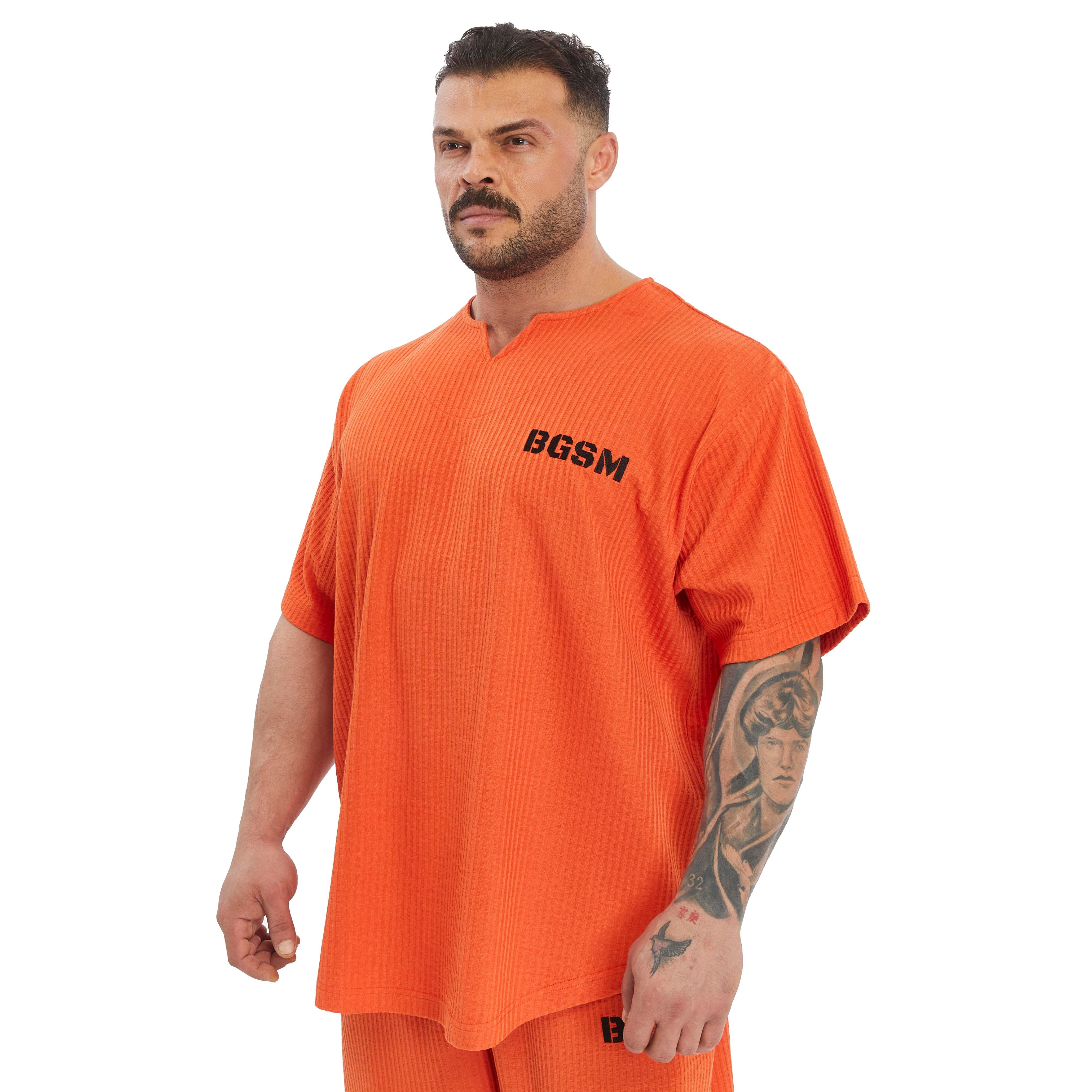 Men's Oversize Active T-shirt V-neck Rag Top