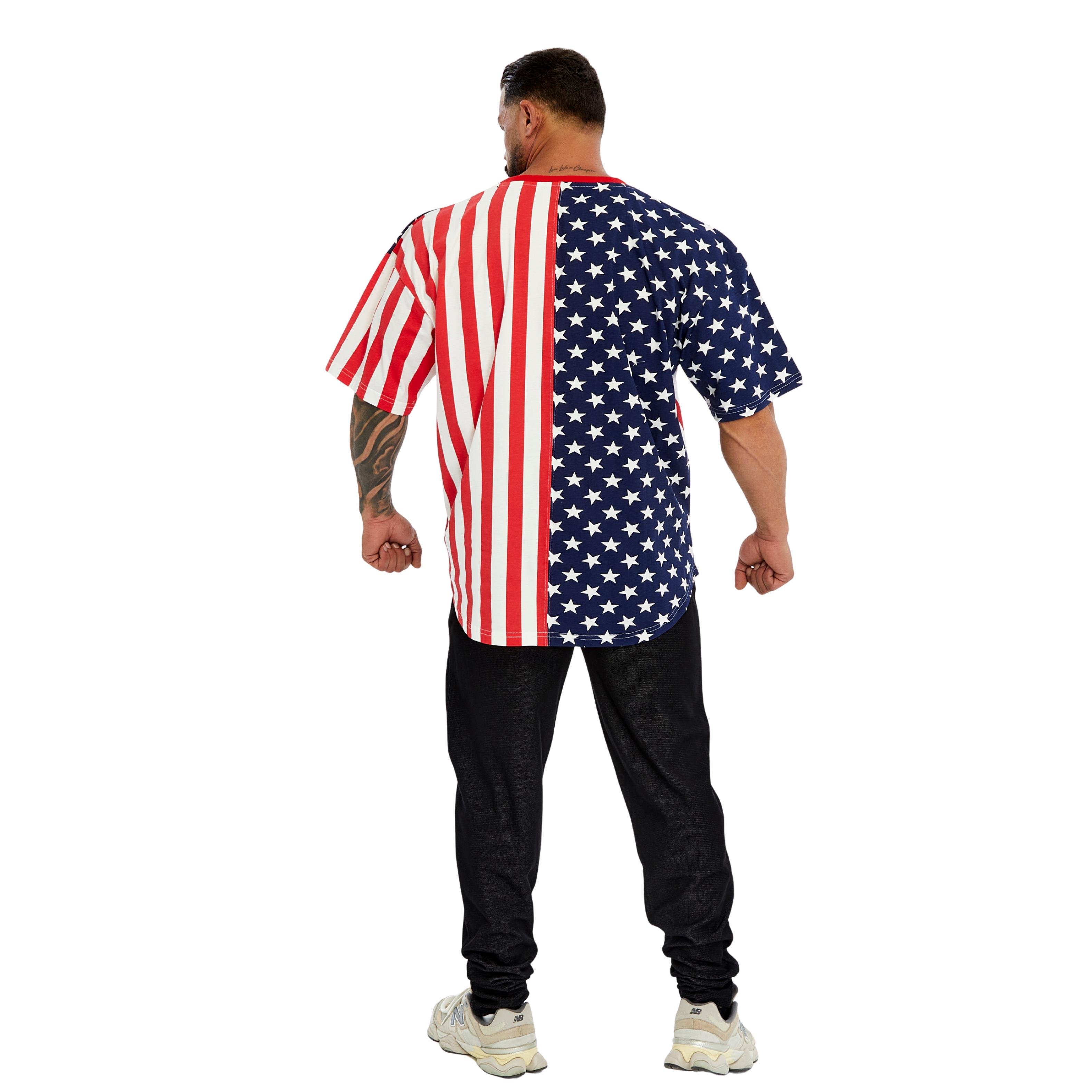 Men's Oversize American Gym T-shirt