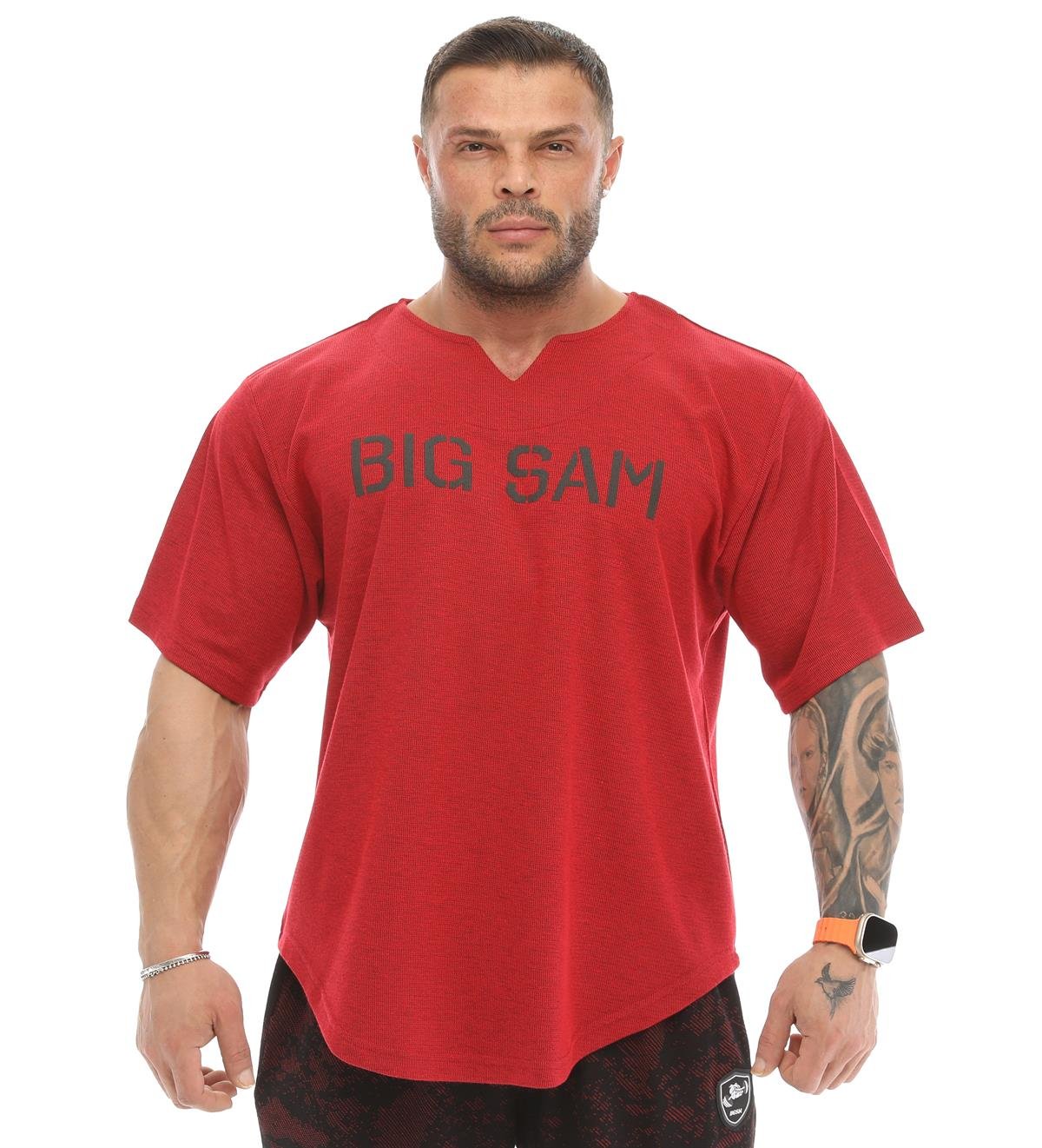 Men's Oversize Bodybuilding Rag Top Gym T-shirt