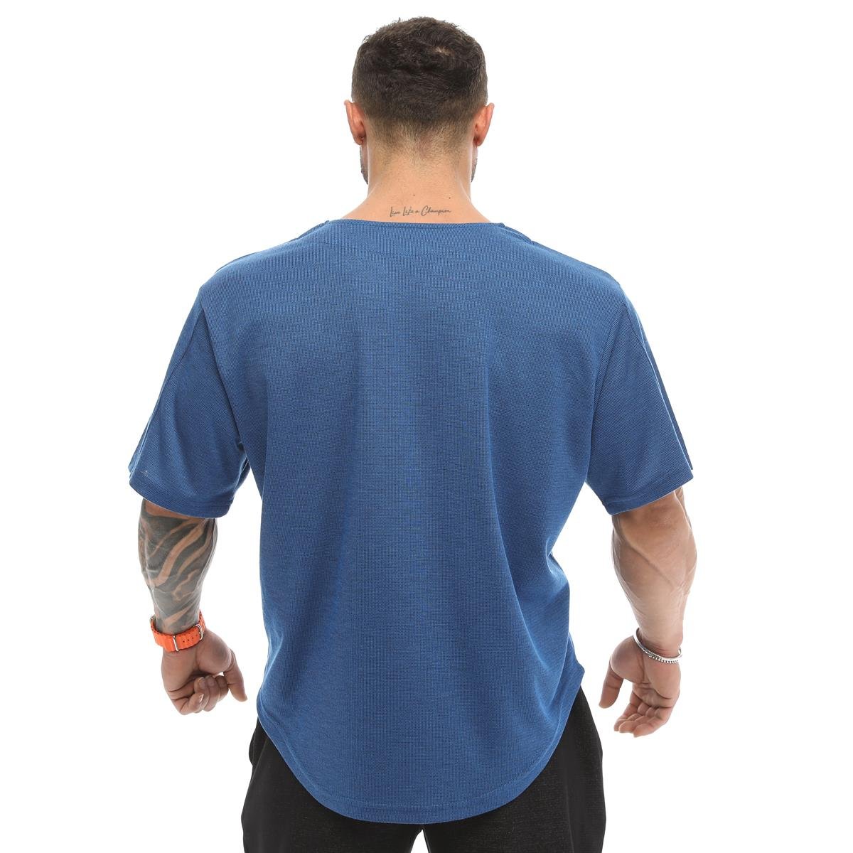 Men's Oversize Bodybuilding Rag Top Gym T-shirt